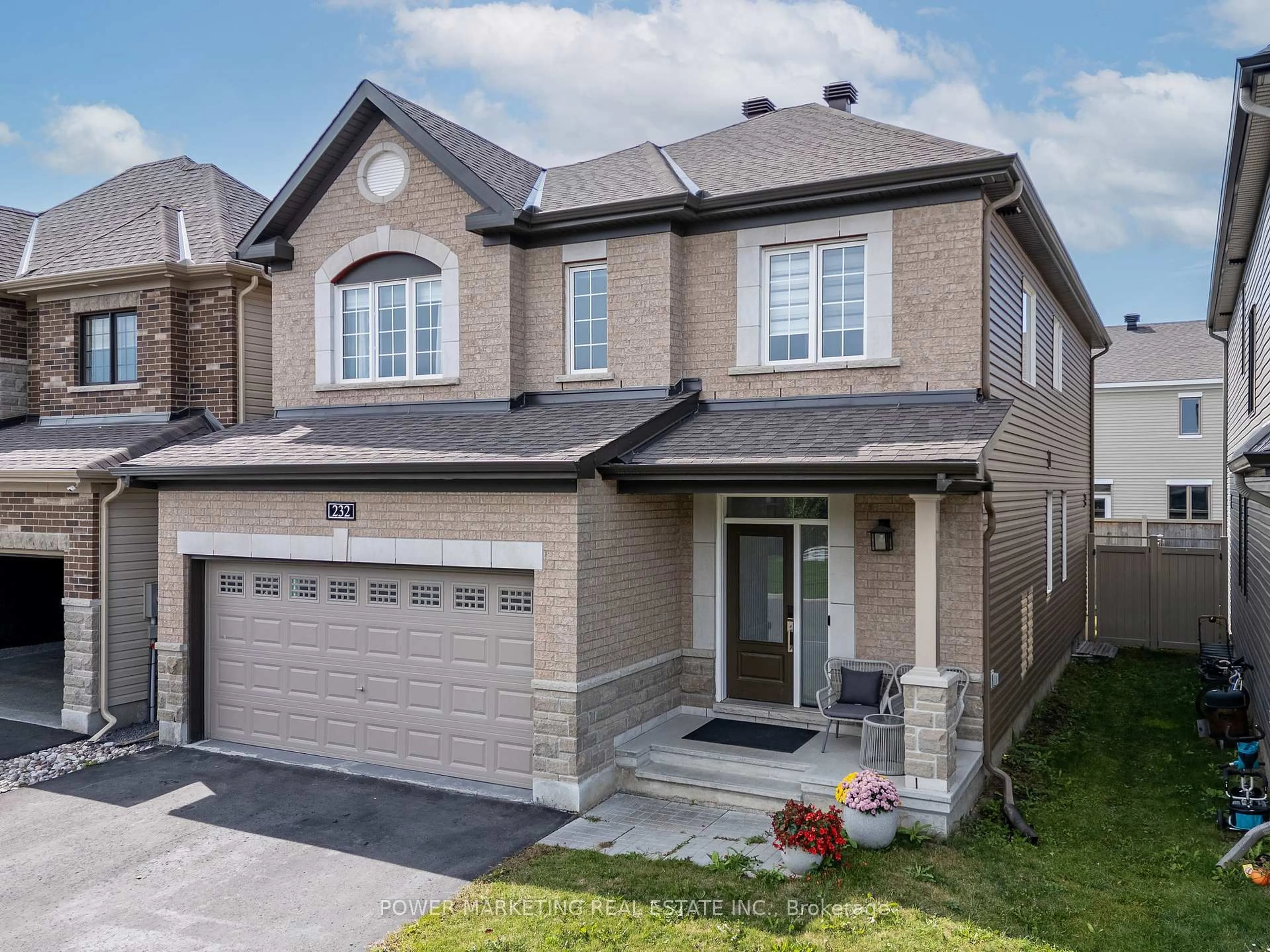 Home with brick exterior material, street for 232 Aquarium Ave, Orleans Ontario K4A 1K7