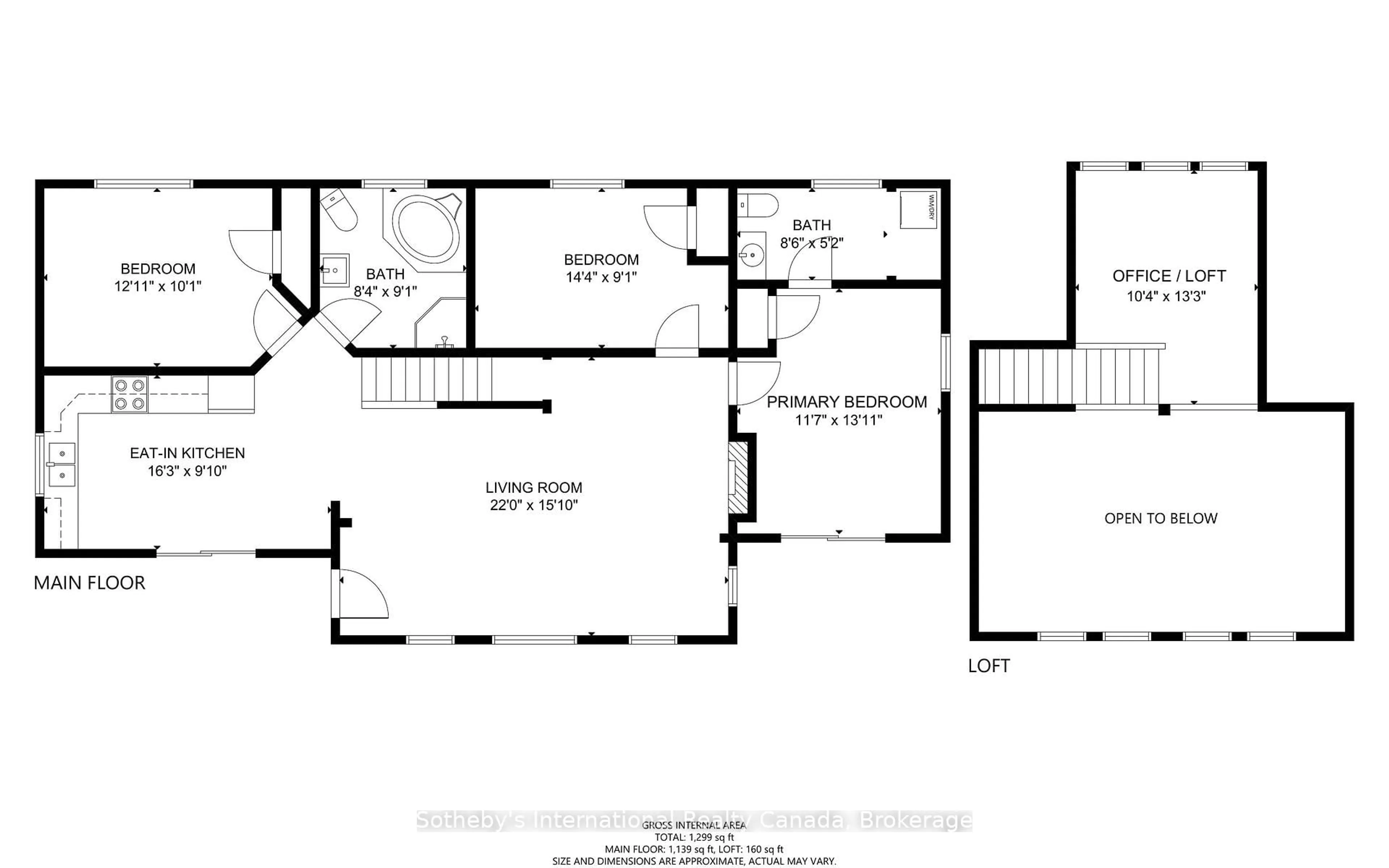 Floor plan for 20 Kodiak Rd, McKellar Ontario P0G 1G0