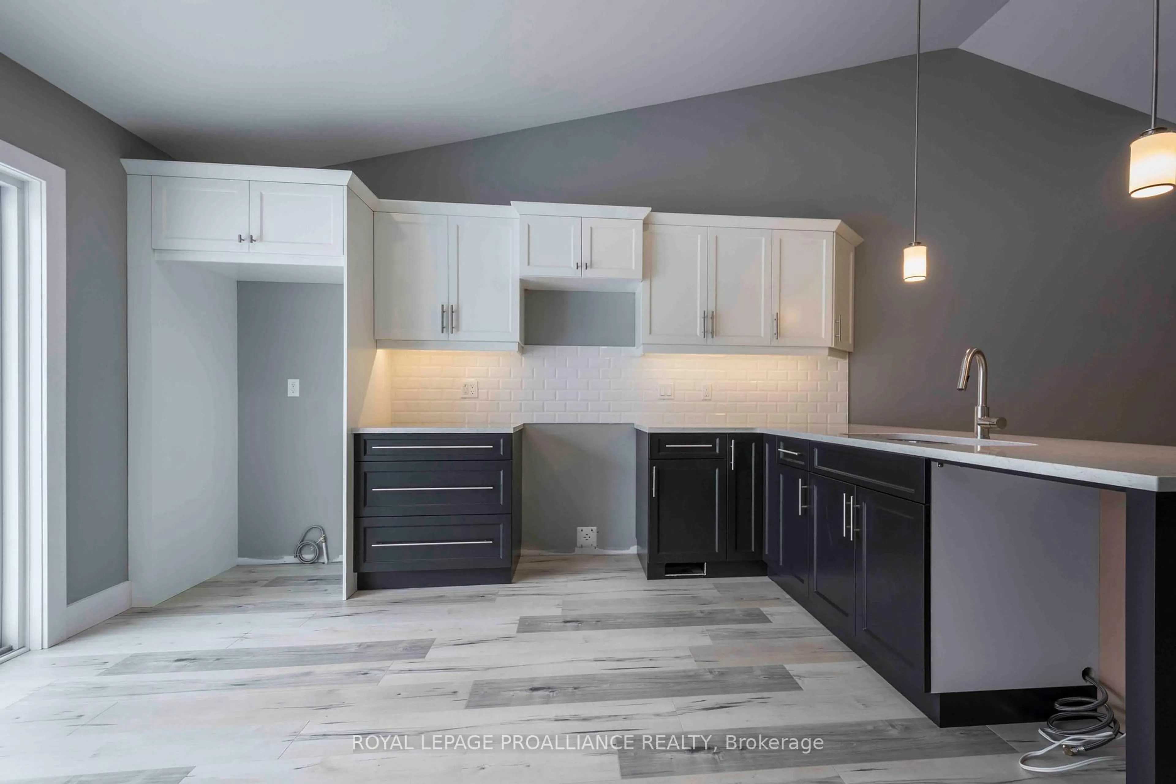 Open concept kitchen, ceramic/tile floor for 123 Farrington Cres, Prince Edward County Ontario K0K 2T0