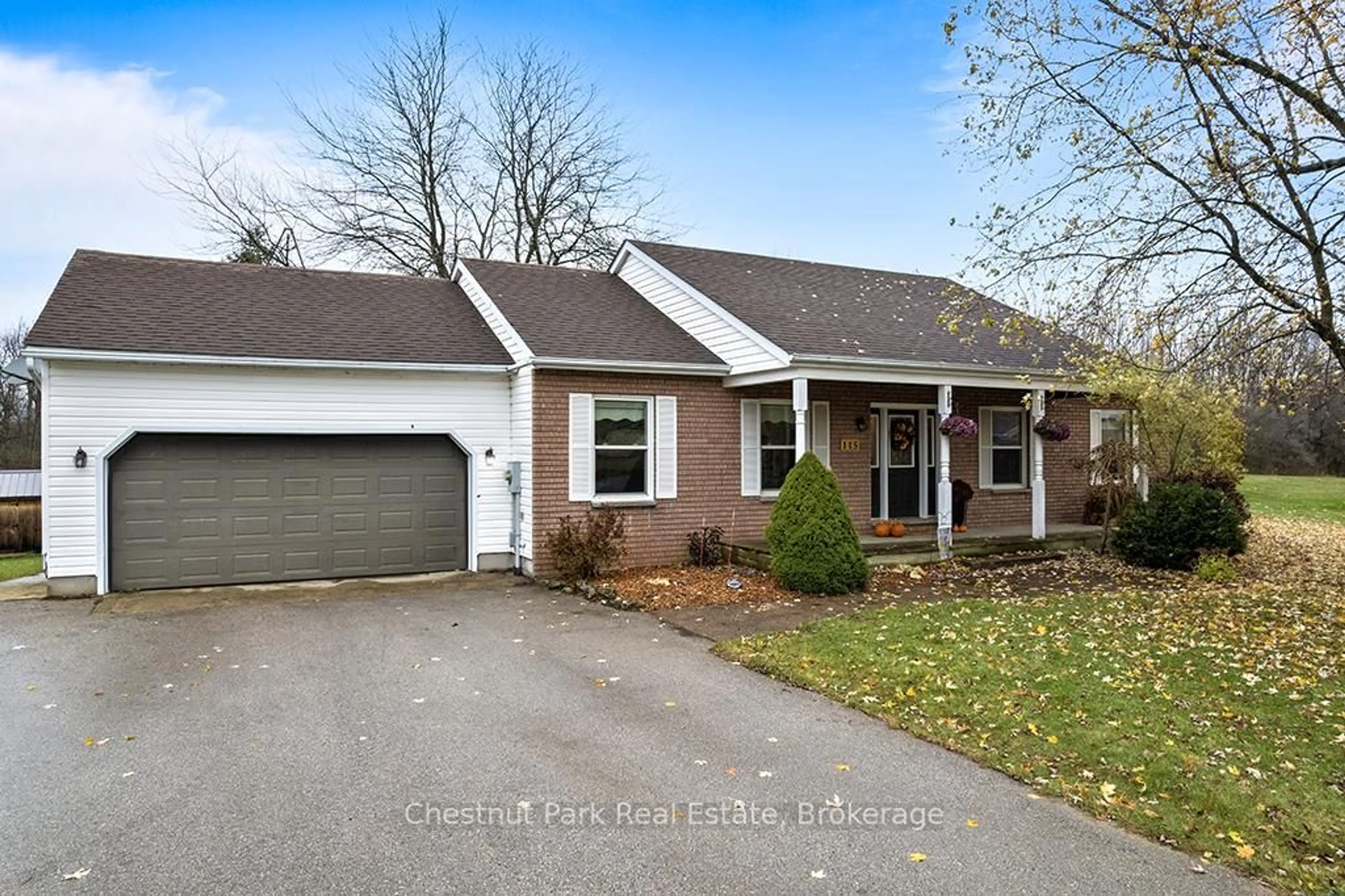 Home with vinyl exterior material, street for 115 Mary Ave, Georgian Bluffs Ontario N4K 5N5