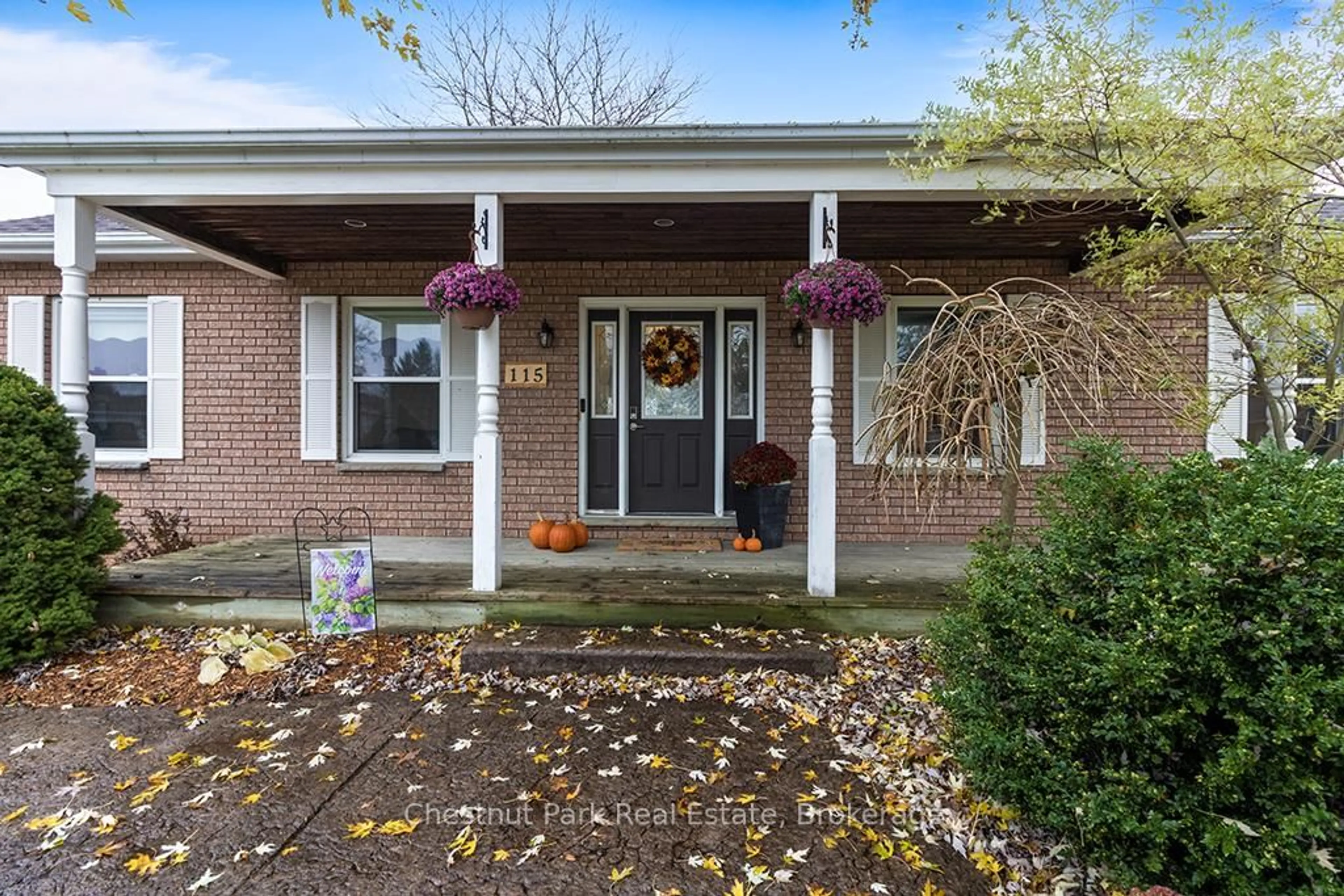 Home with brick exterior material, street for 115 Mary Ave, Georgian Bluffs Ontario N4K 5N5