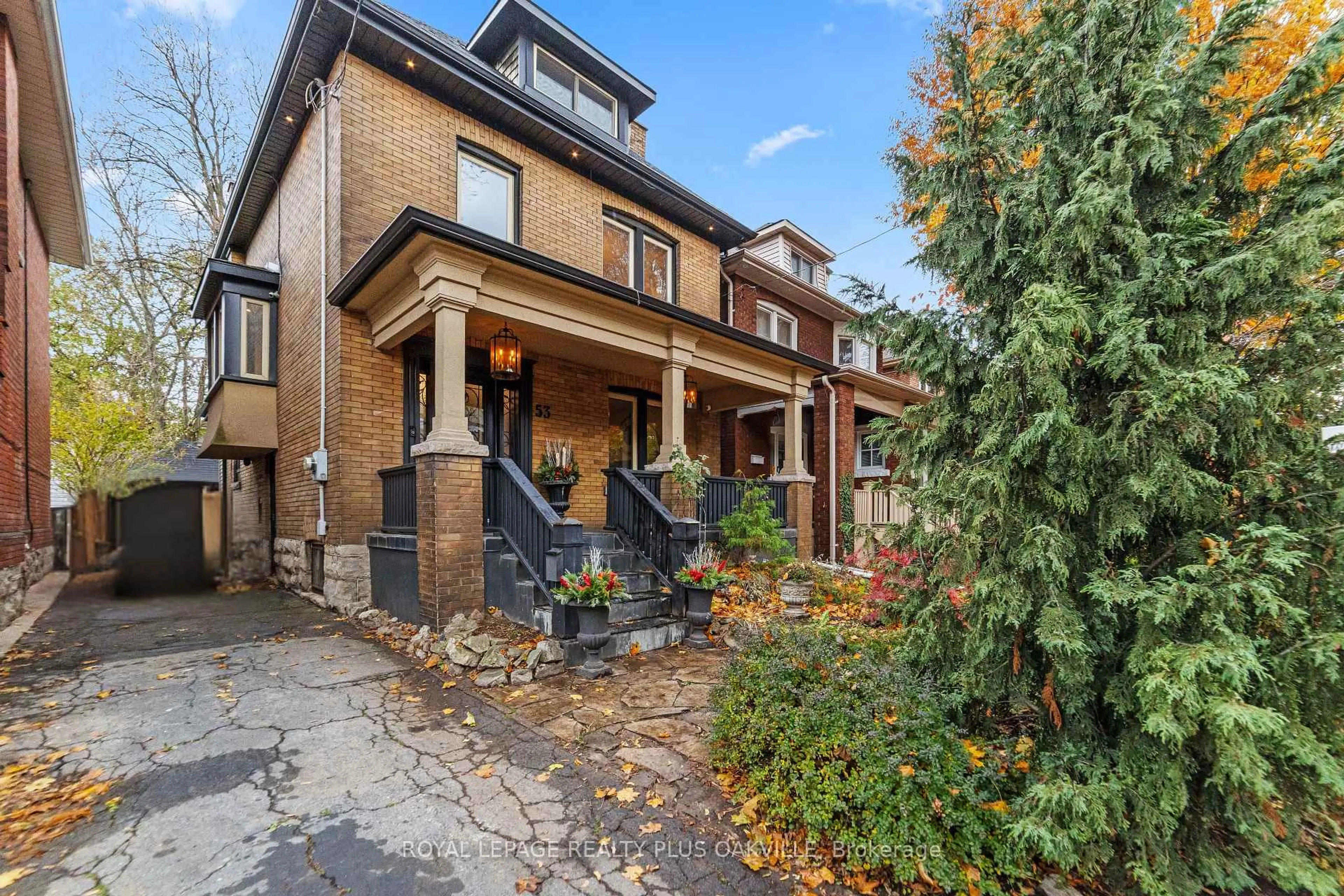 Home with brick exterior material, street for 53 Barnesdale Ave, Hamilton Ontario L8M 2V3