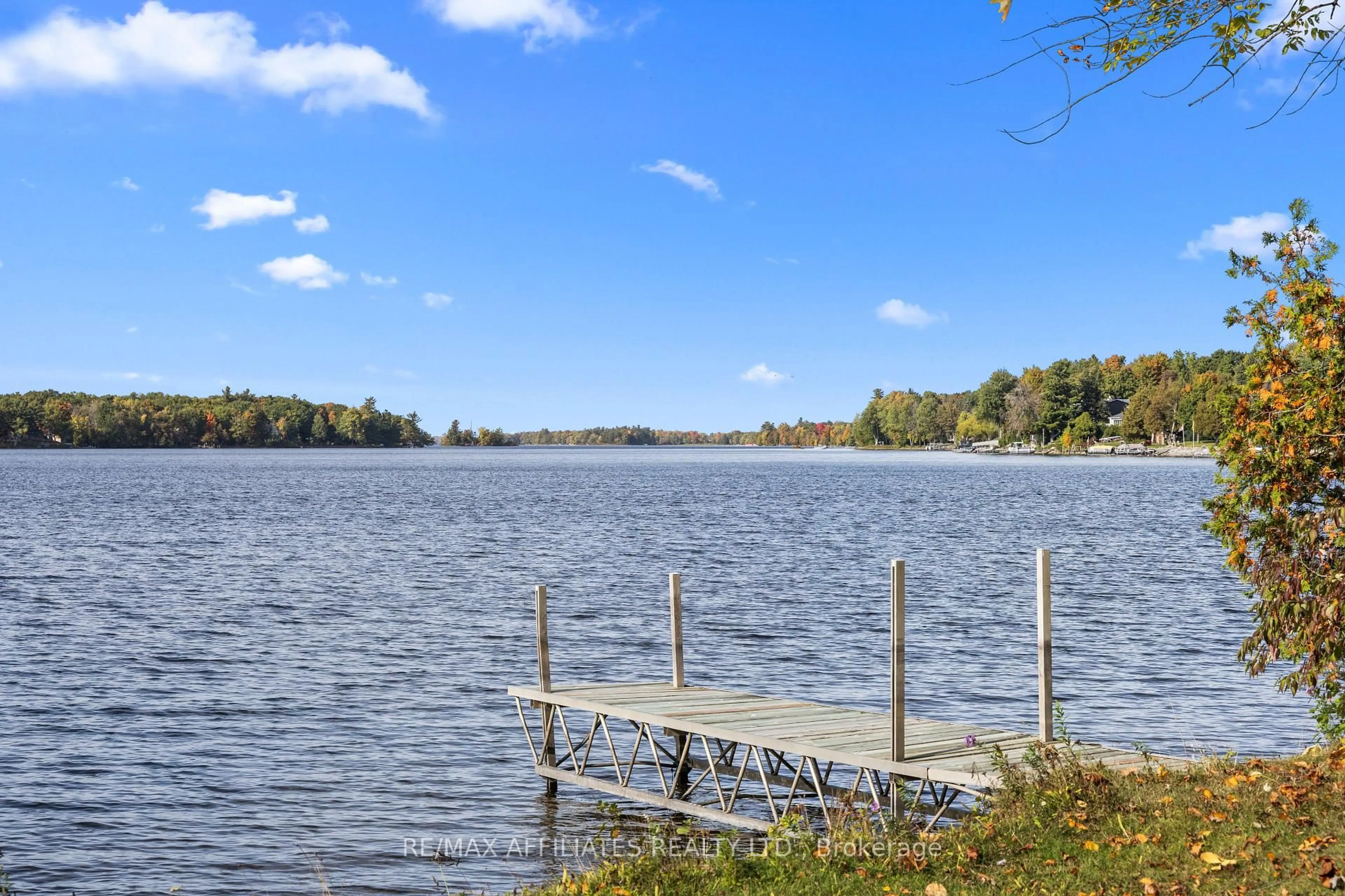 Patio, water/lake/river/ocean view for 326 Black Bass Bay Rd, Perth Ontario K7C 3C8