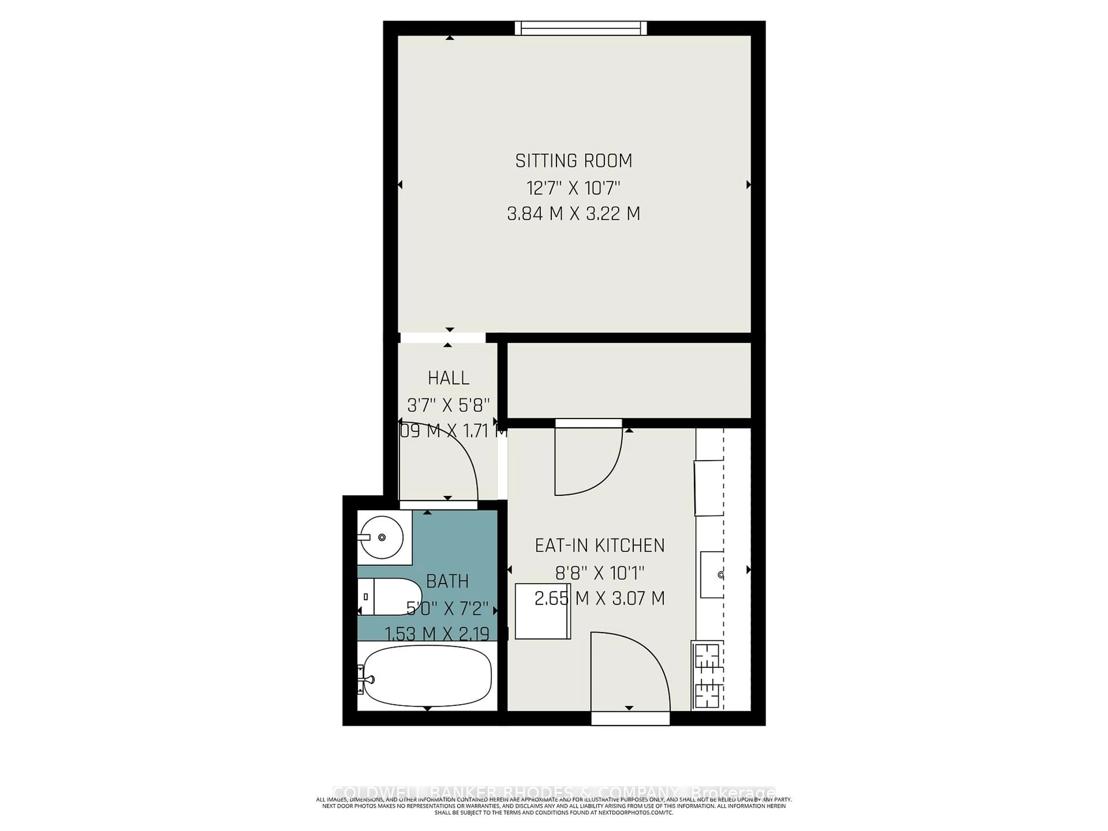 Floor plan for 100 Prince Albert St, Ottawa Ontario K1K 2A1