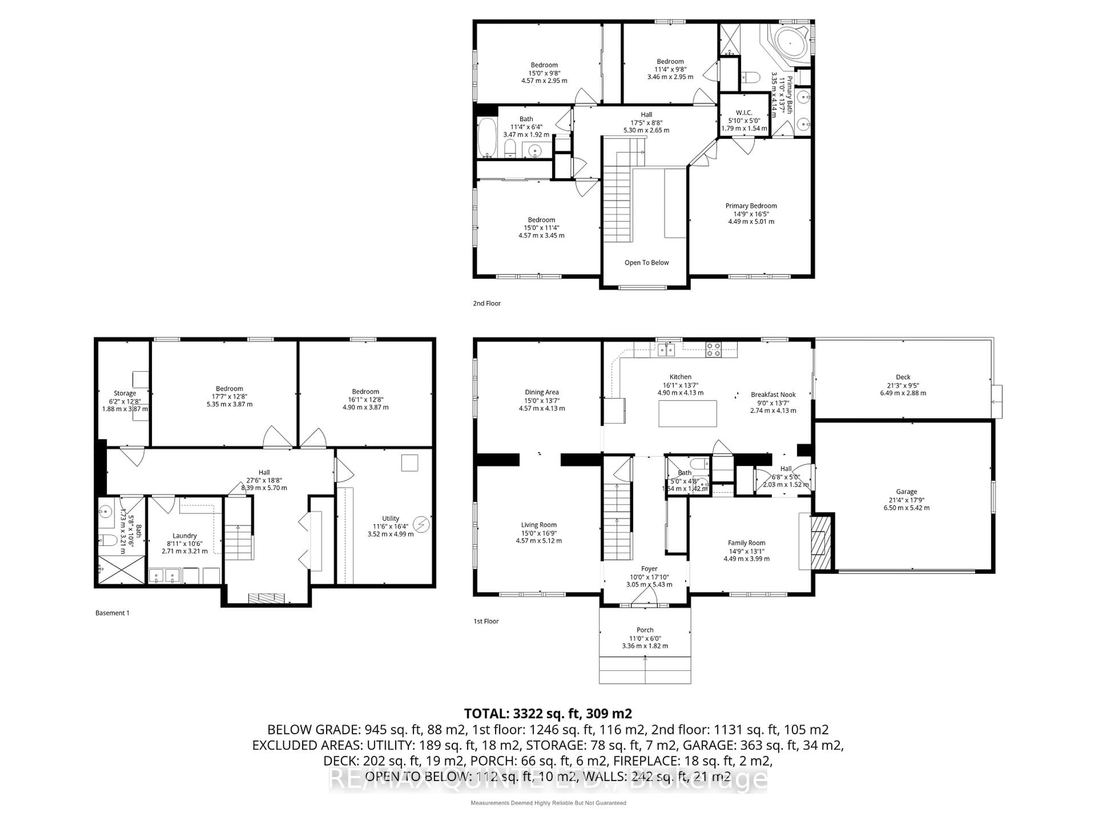 Floor plan for 236 Palmer Rd, Belleville Ontario K8N 4Z2