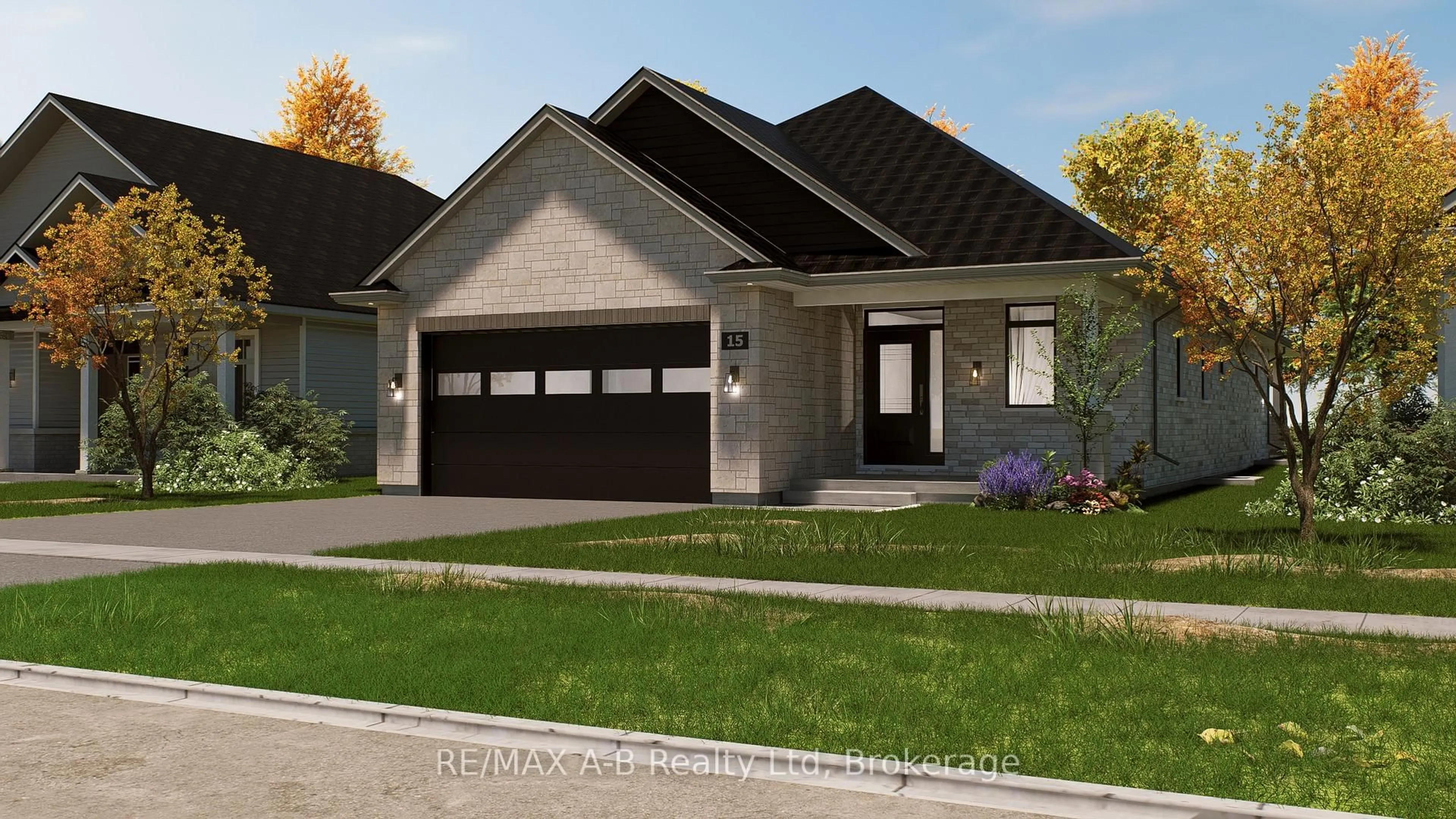 Home with brick exterior material, street for 15 Orchard Dr, Stratford Ontario N5A 0J7