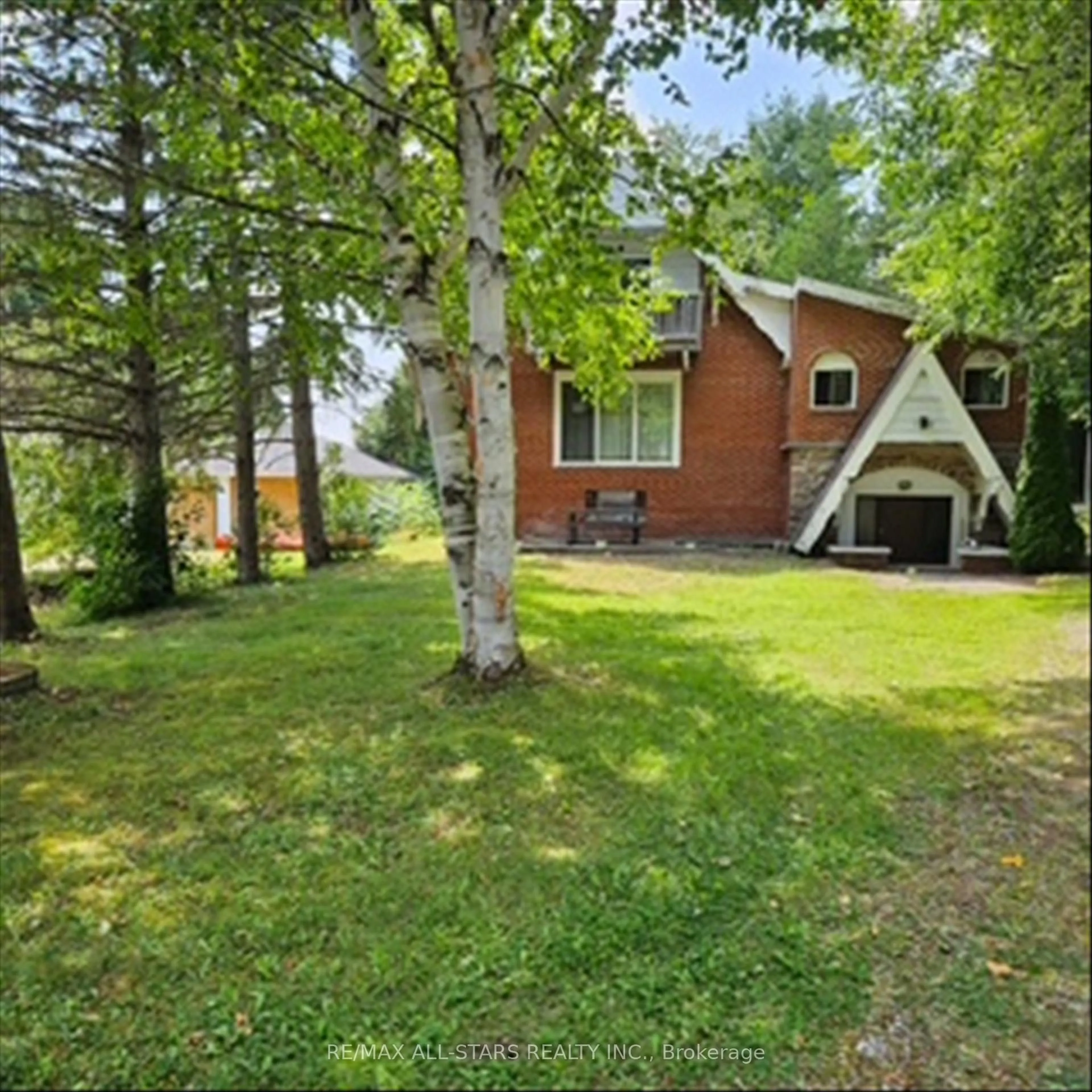 A pic from outside/outdoor area/front of a property/back of a property/a pic from drone, unknown for 32 Hargrave Rd, Kawartha Lakes Ontario K0M 2B0