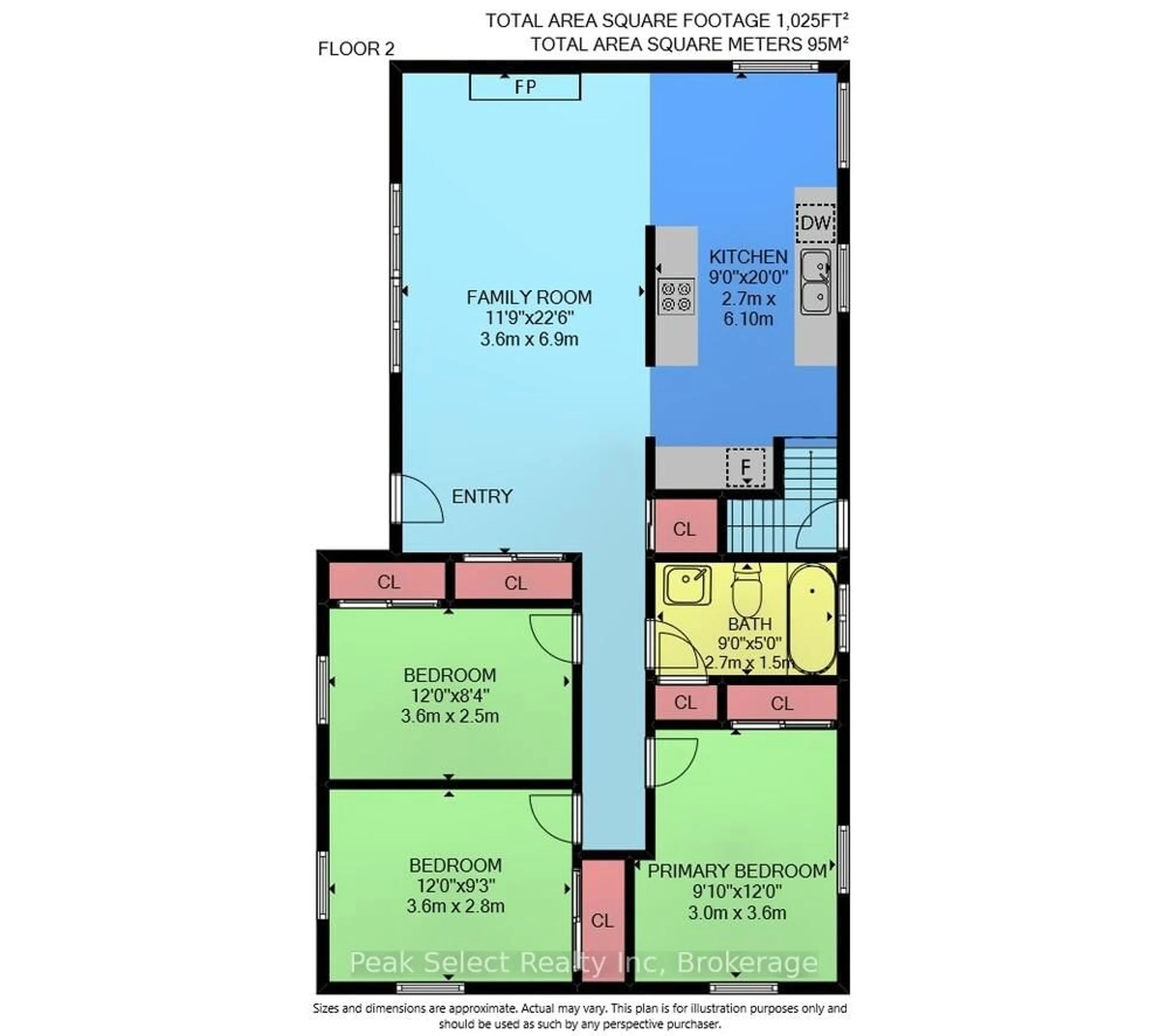Floor plan for 20328 Fairview Rd, Thames Centre Ontario N0M 2P0