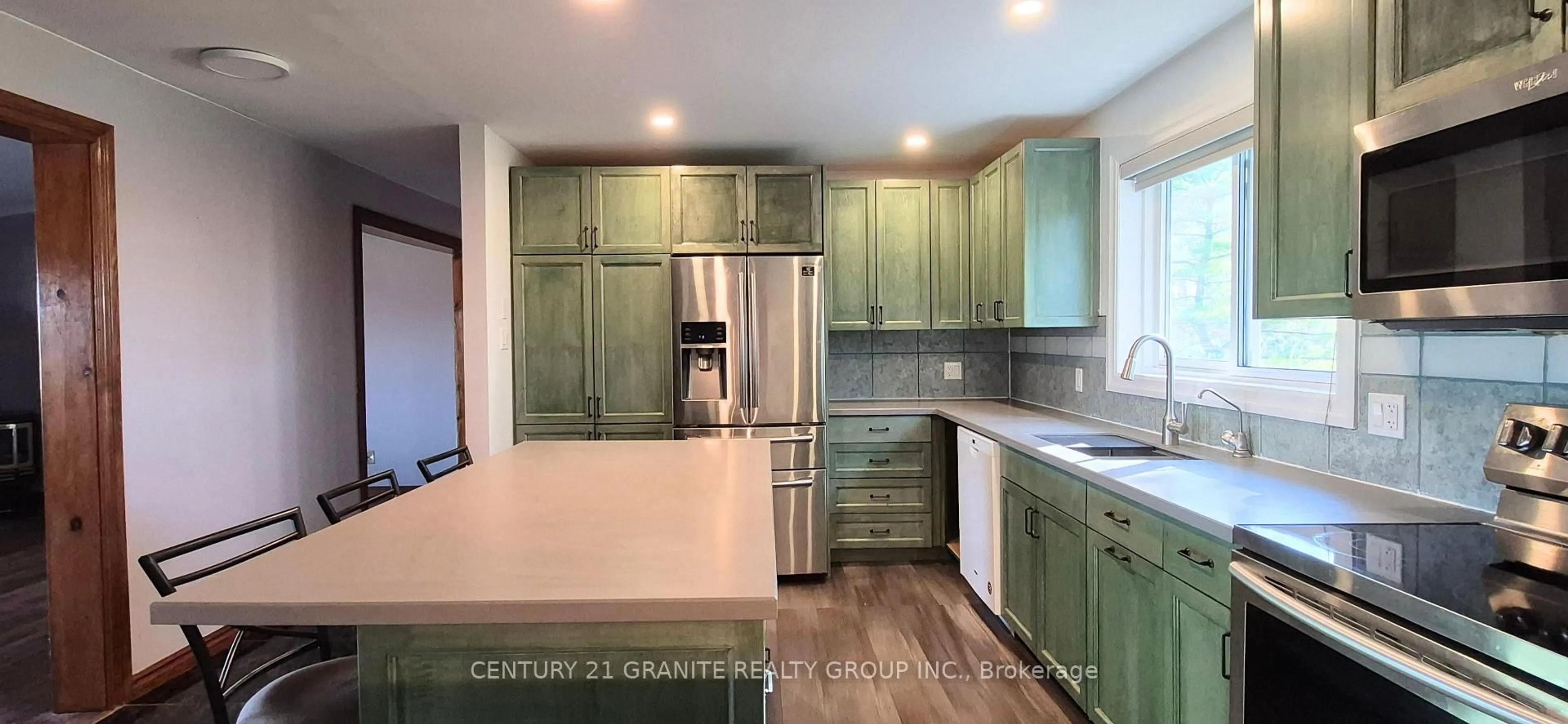 Open concept kitchen, unknown for 15 East Hungerford Rd, Tweed Ontario K0K 3J0