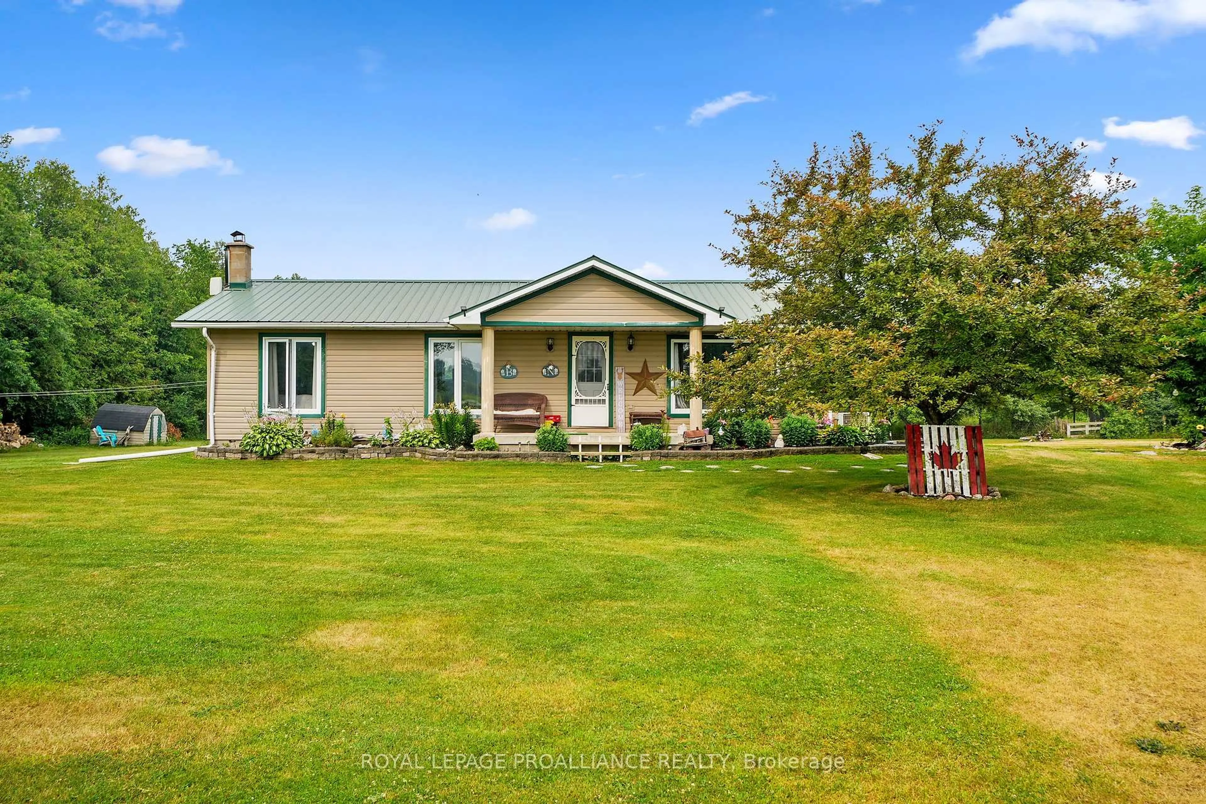 A pic from outside/outdoor area/front of a property/back of a property/a pic from drone, unknown for 16 Mack Tr, Trent Hills Ontario K0L 1Z0