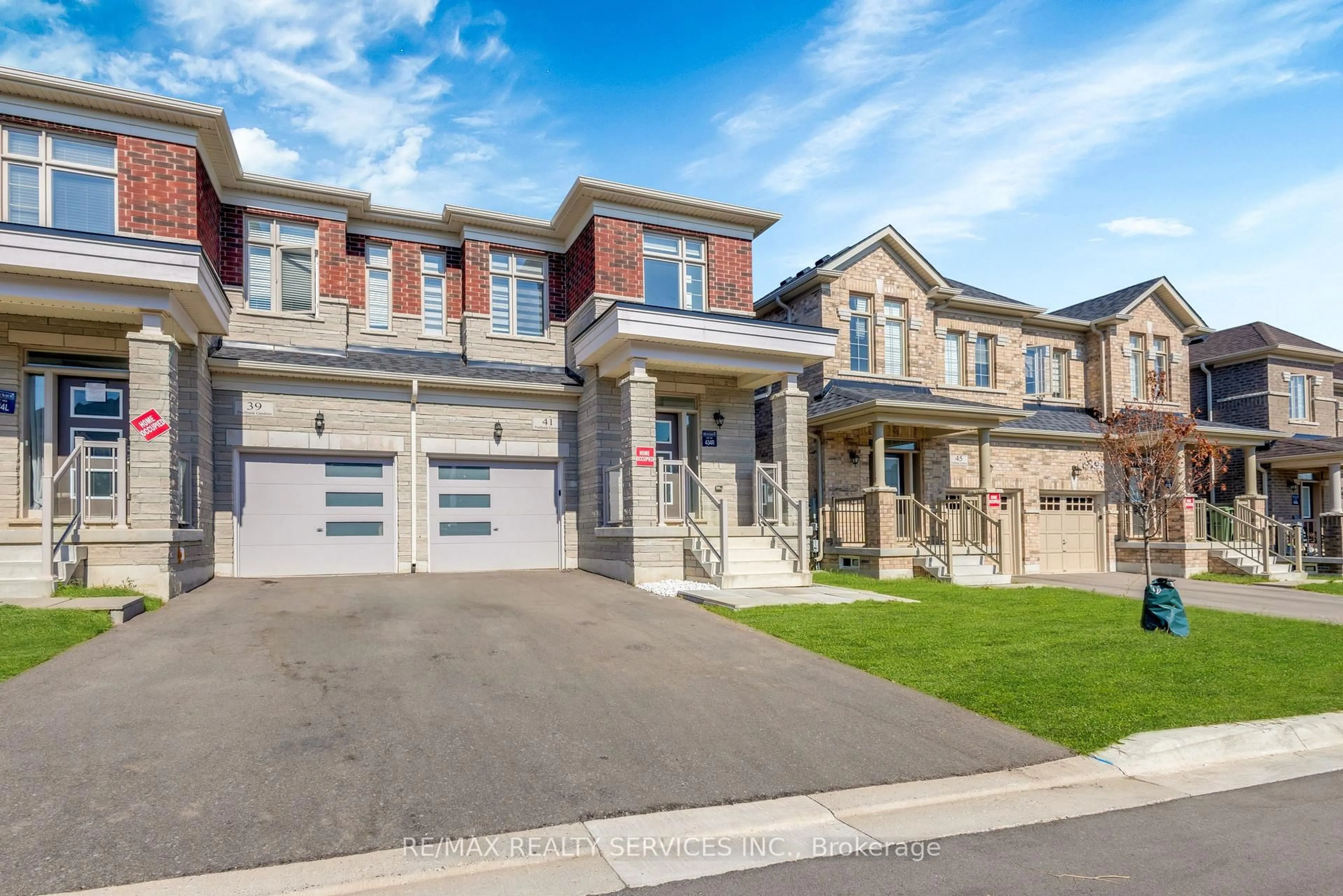 Home with brick exterior material, street for 41 Trail Bank Gdns, Hamilton Ontario L8B 1Y5