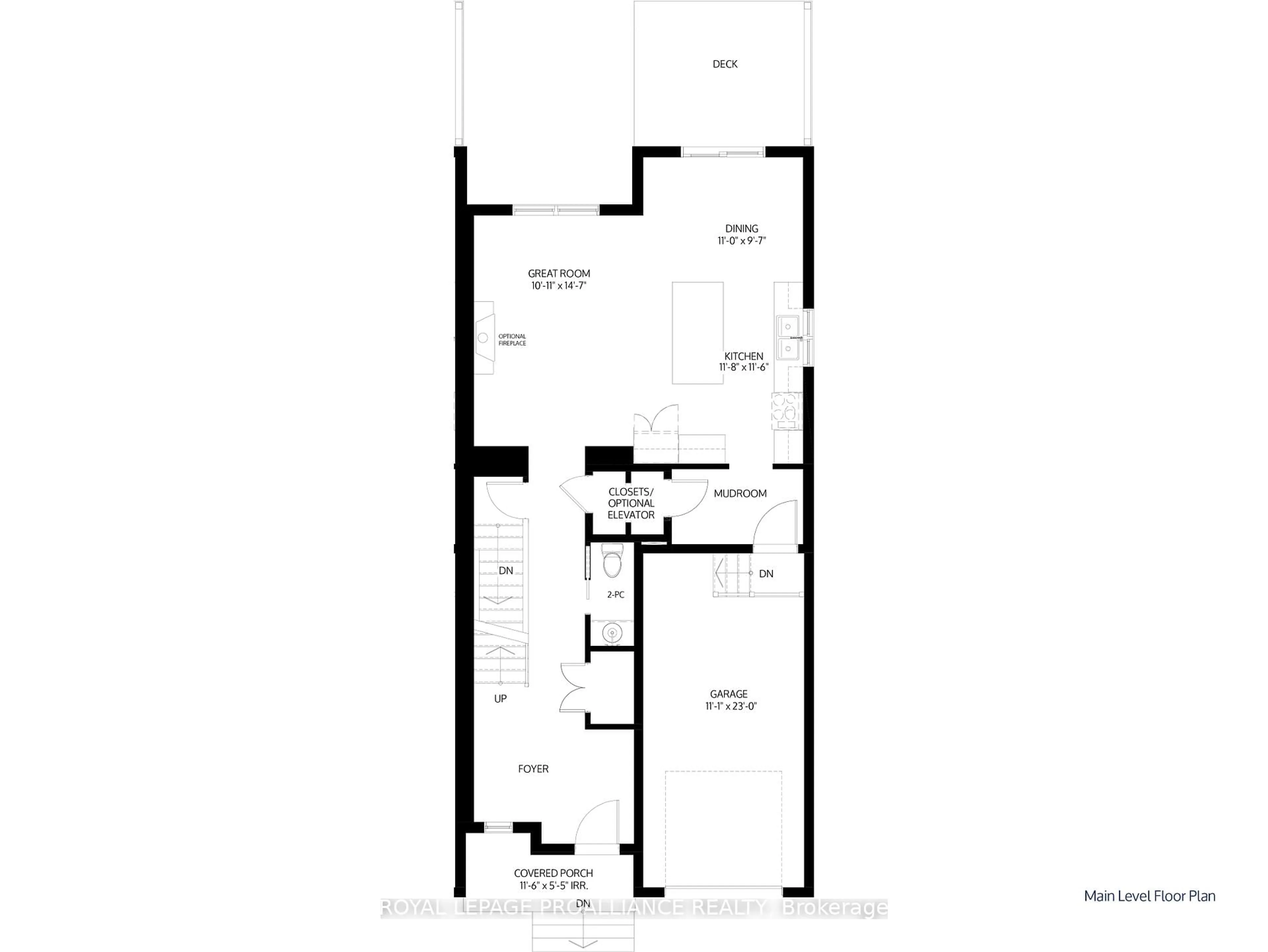 Floor plan for 7 Hollingsworth St, Cramahe Ontario K0K 1S0