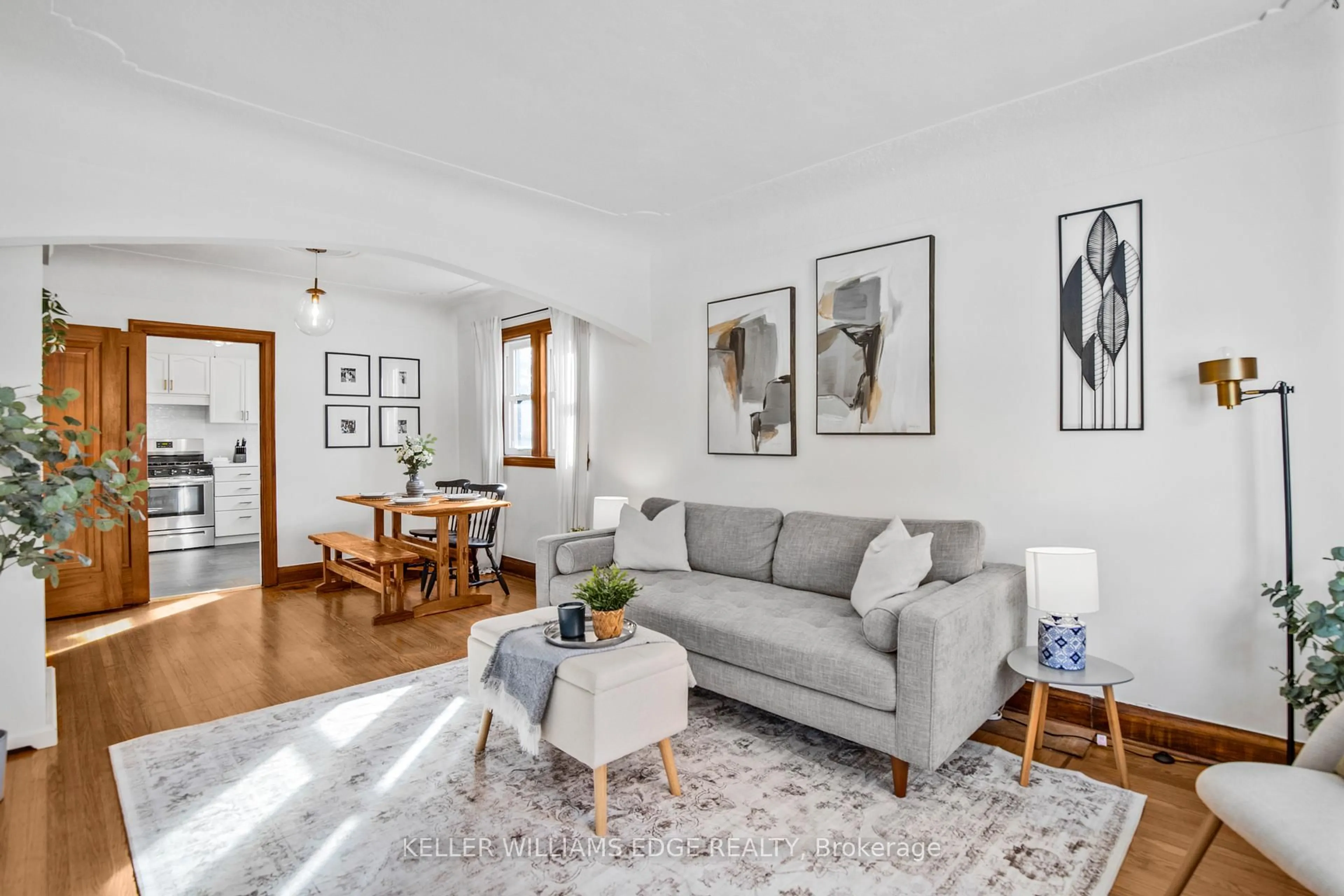 Living room with furniture, unknown for 45 Barons Ave, Hamilton Ontario L8K 2Y1