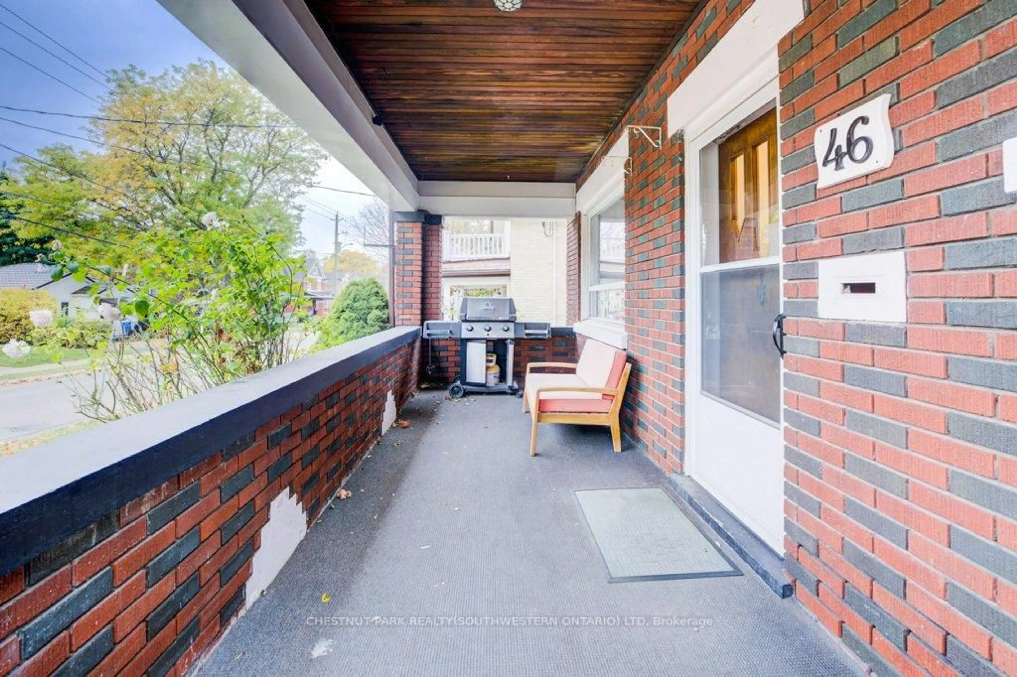 Patio, street for 46 Cherry St, Kitchener Ontario N2G 2C6