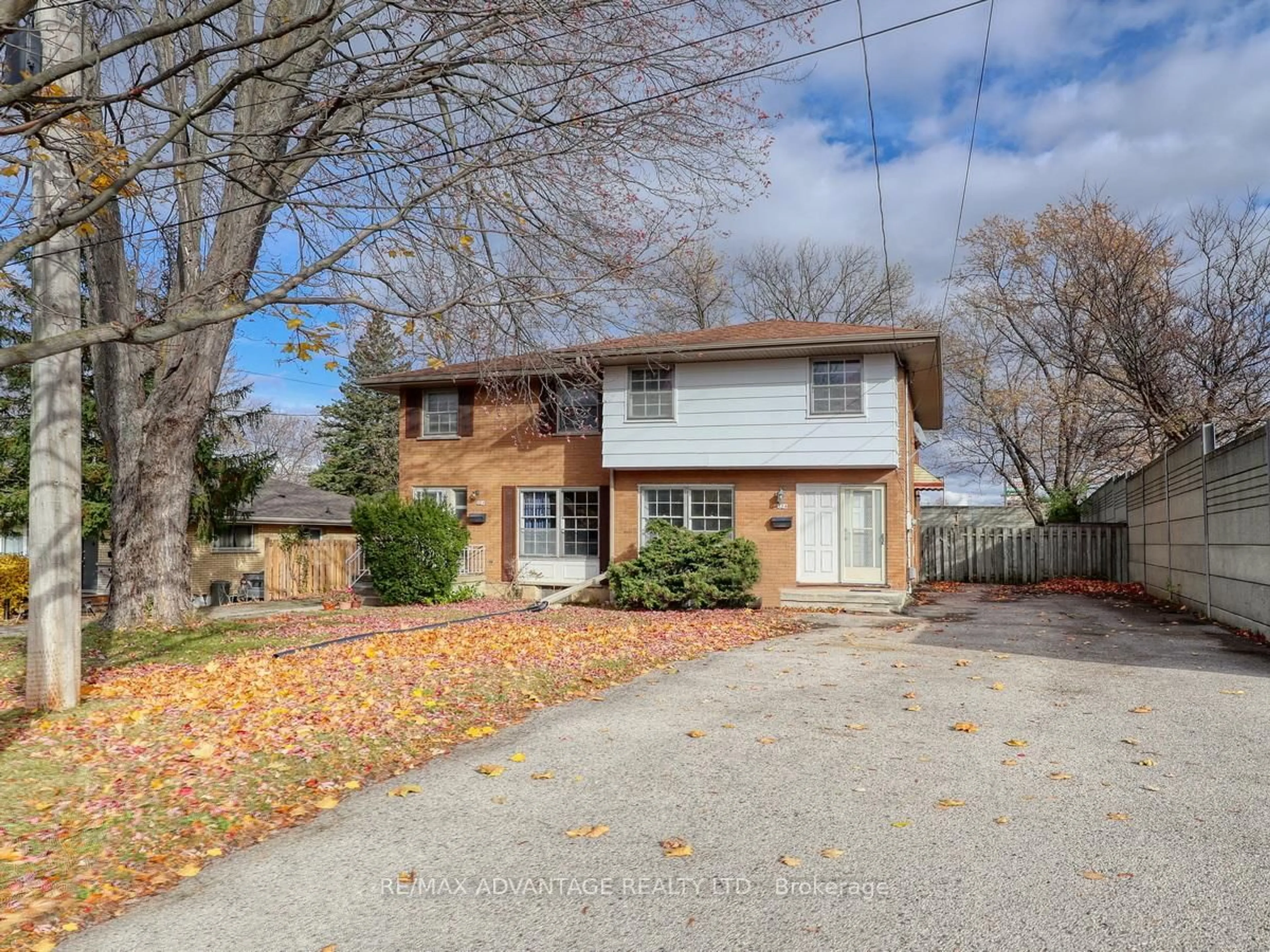 Home with brick exterior material, street for 38A & 38B Adare Cres, London South Ontario N6C 2S7