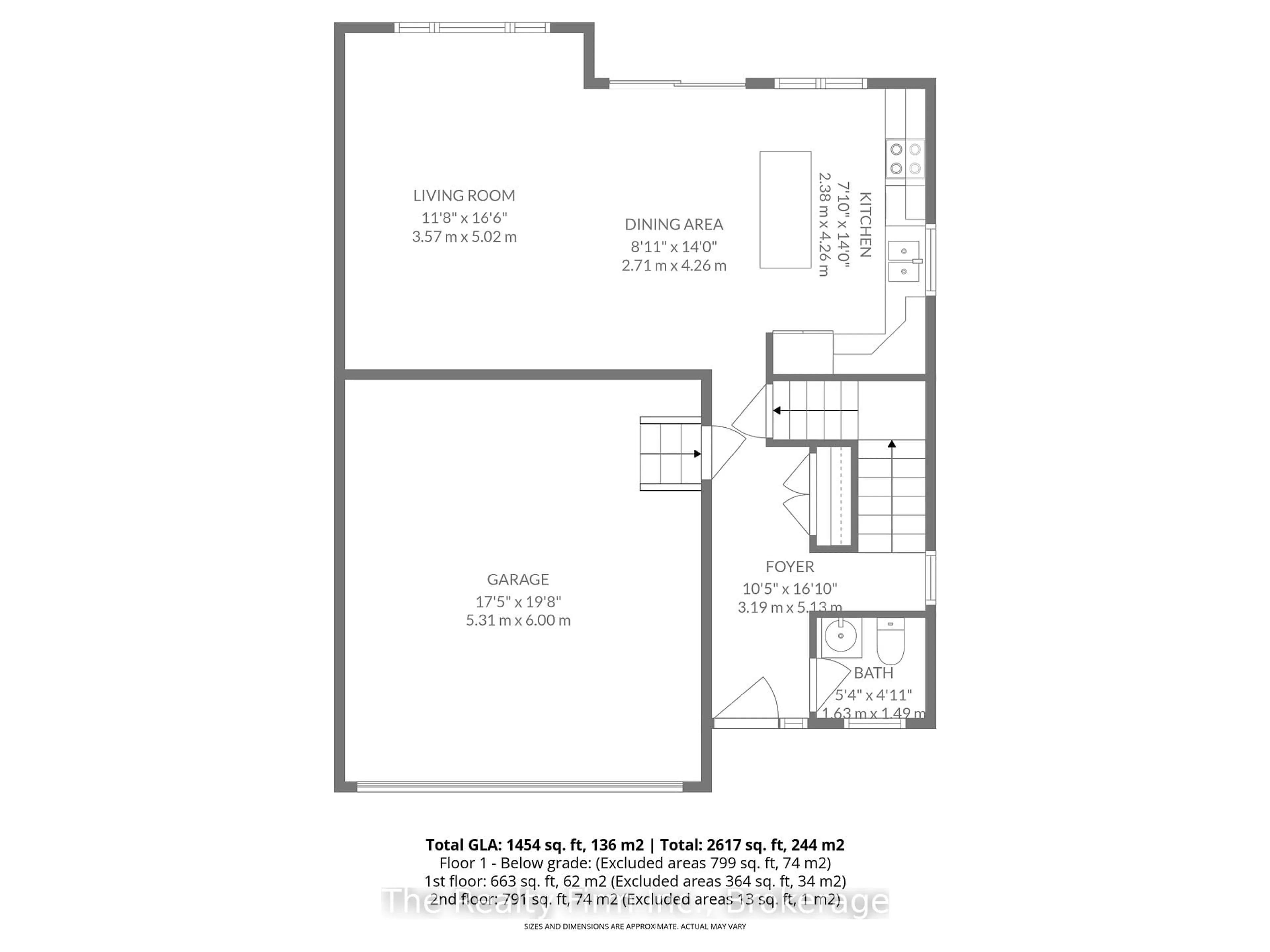 Floor plan for 426 Champlain Ave, Woodstock Ontario N4V 0B3