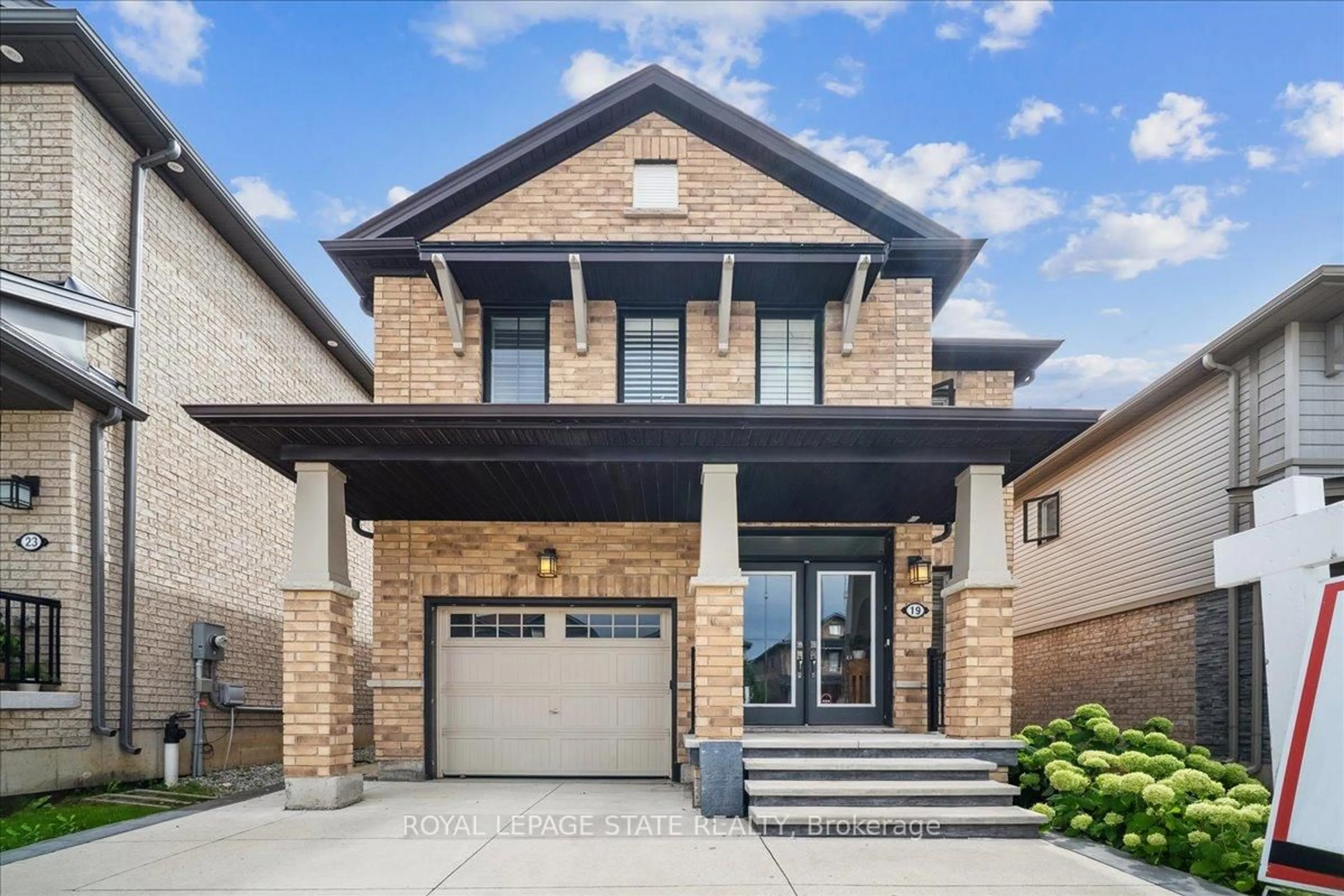 Home with brick exterior material, street for 19 Prestwick St, Hamilton Ontario L8J 0K6