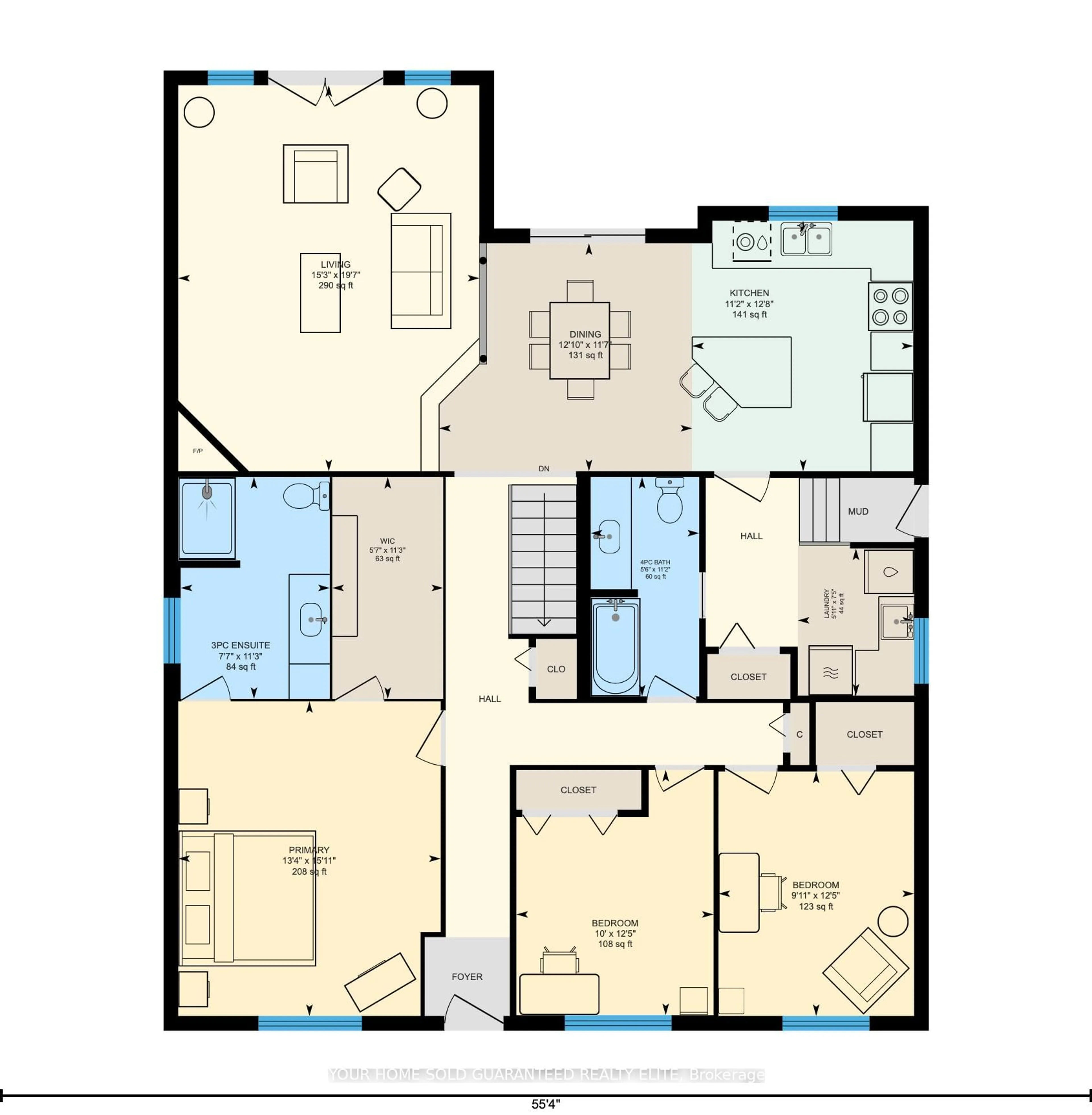 Floor plan for 56 Dunkeld Ave, St. Catharines Ontario L2M 4A7