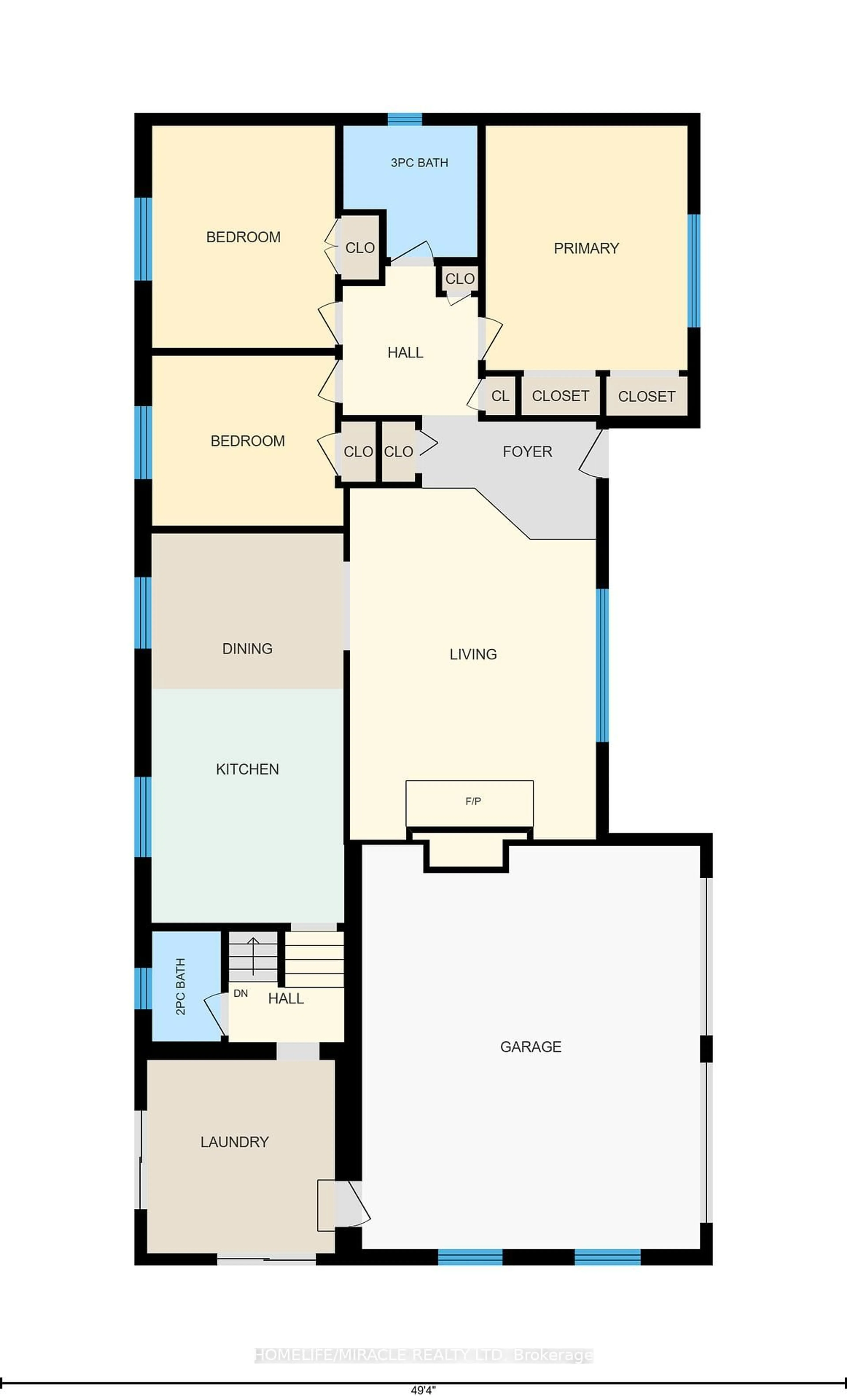Floor plan for 4217 Victoria Rd, Puslinch Ontario N0B 2J0
