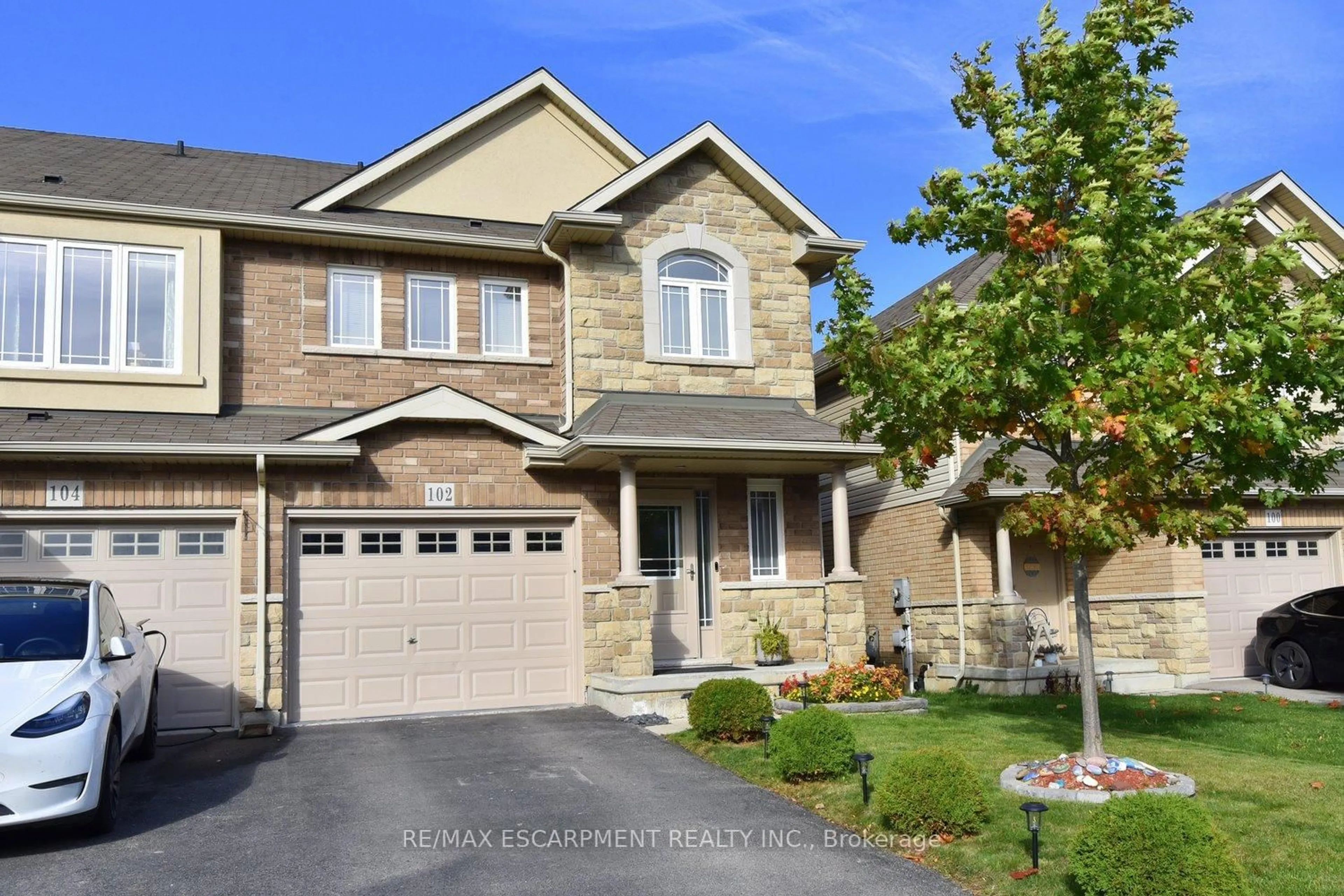 Home with brick exterior material, street for 102 Celestial Cres, Hamilton Ontario L0R 1P0