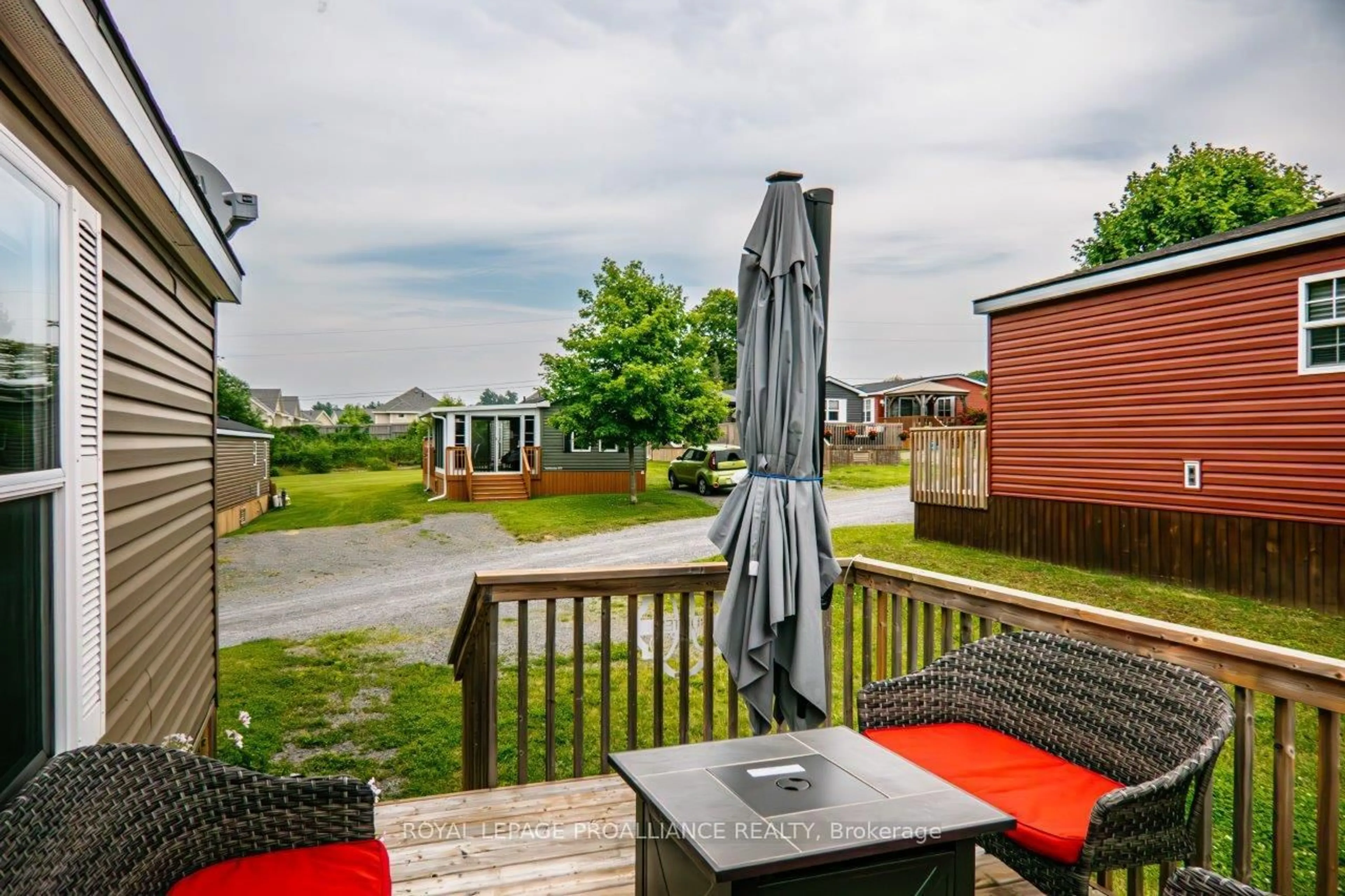 Patio, street for 486 Cty Rd 18-12 Park Meadow Lane, Prince Edward County Ontario K0K 1P0