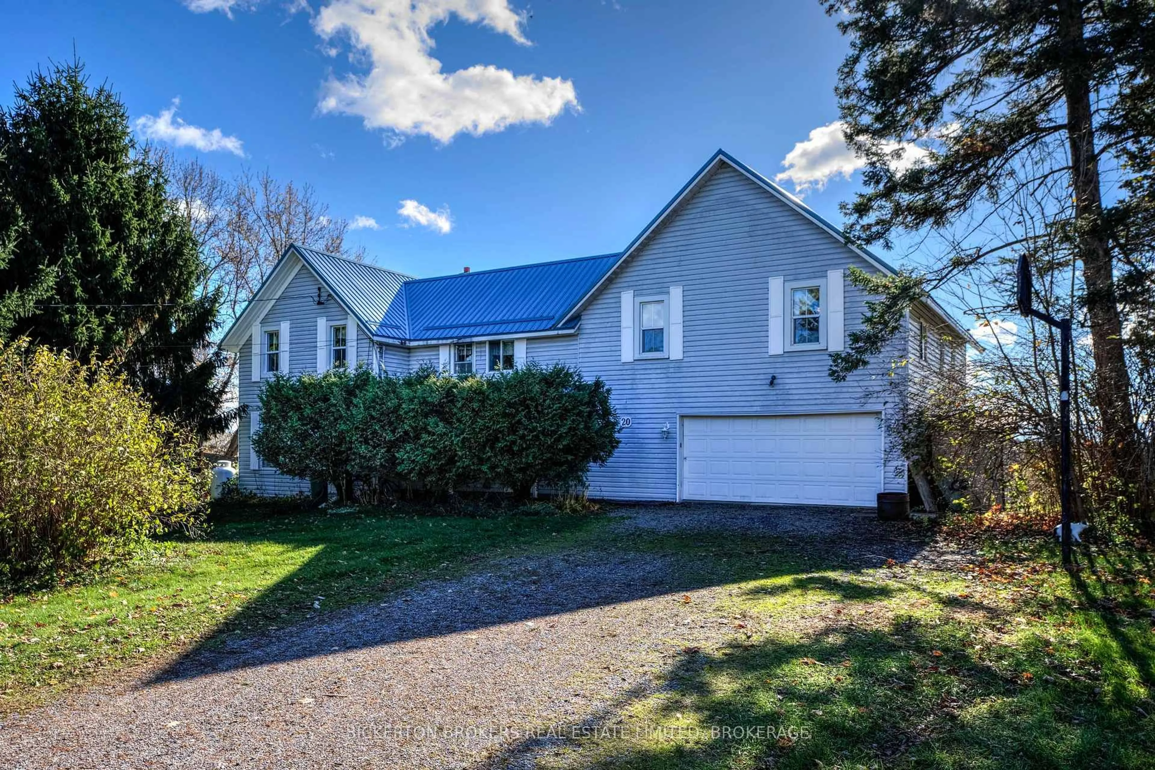 A pic from outside/outdoor area/front of a property/back of a property/a pic from drone, street for 20 Gilbert St, Lansdowne Village Ontario K0E 1L0