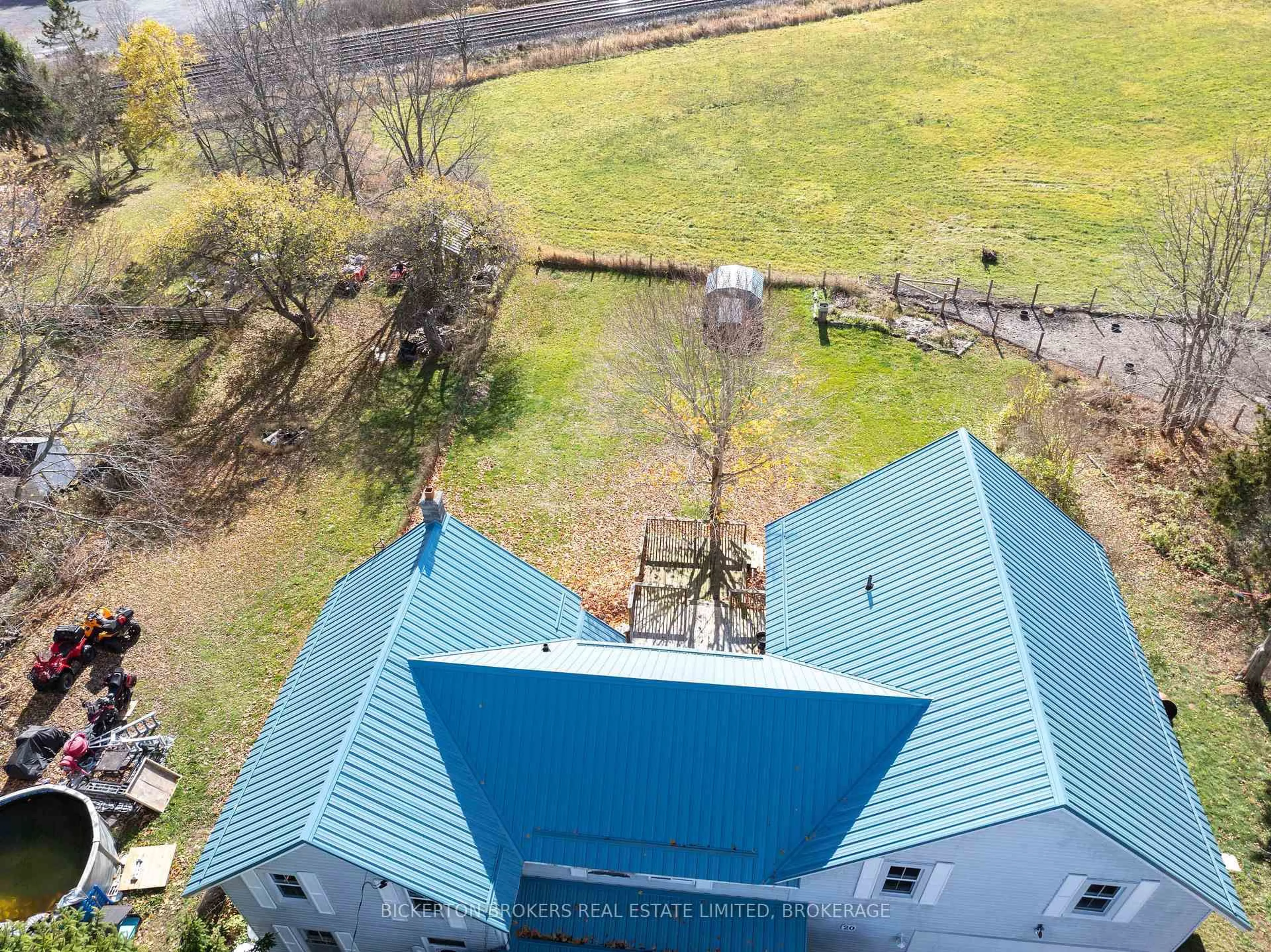 A pic from outside/outdoor area/front of a property/back of a property/a pic from drone, city buildings view from balcony for 20 Gilbert St, Lansdowne Village Ontario K0E 1L0