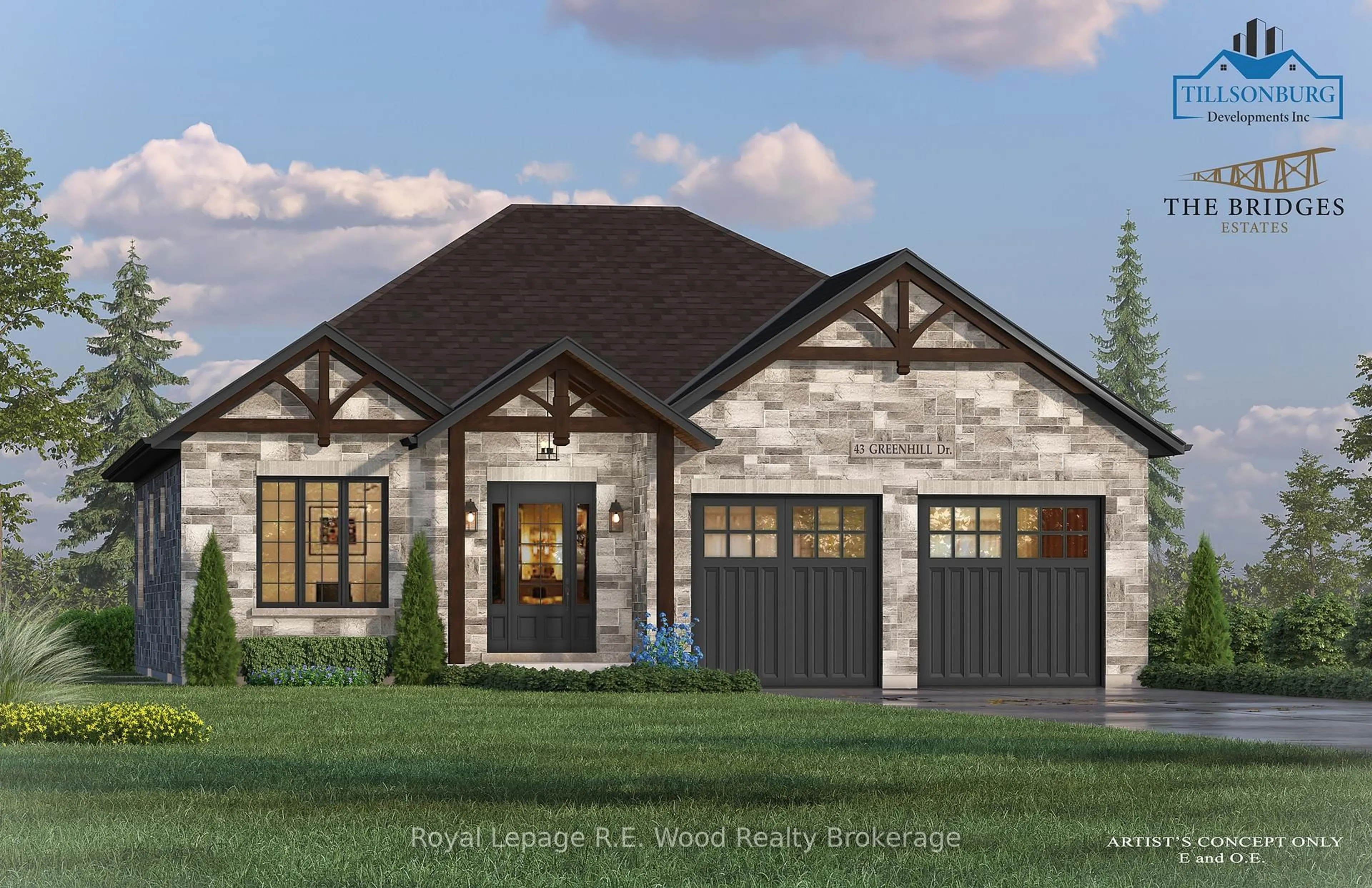 Home with brick exterior material, street for 29 Greenhill Dr, Tillsonburg Ontario N4G 0L4