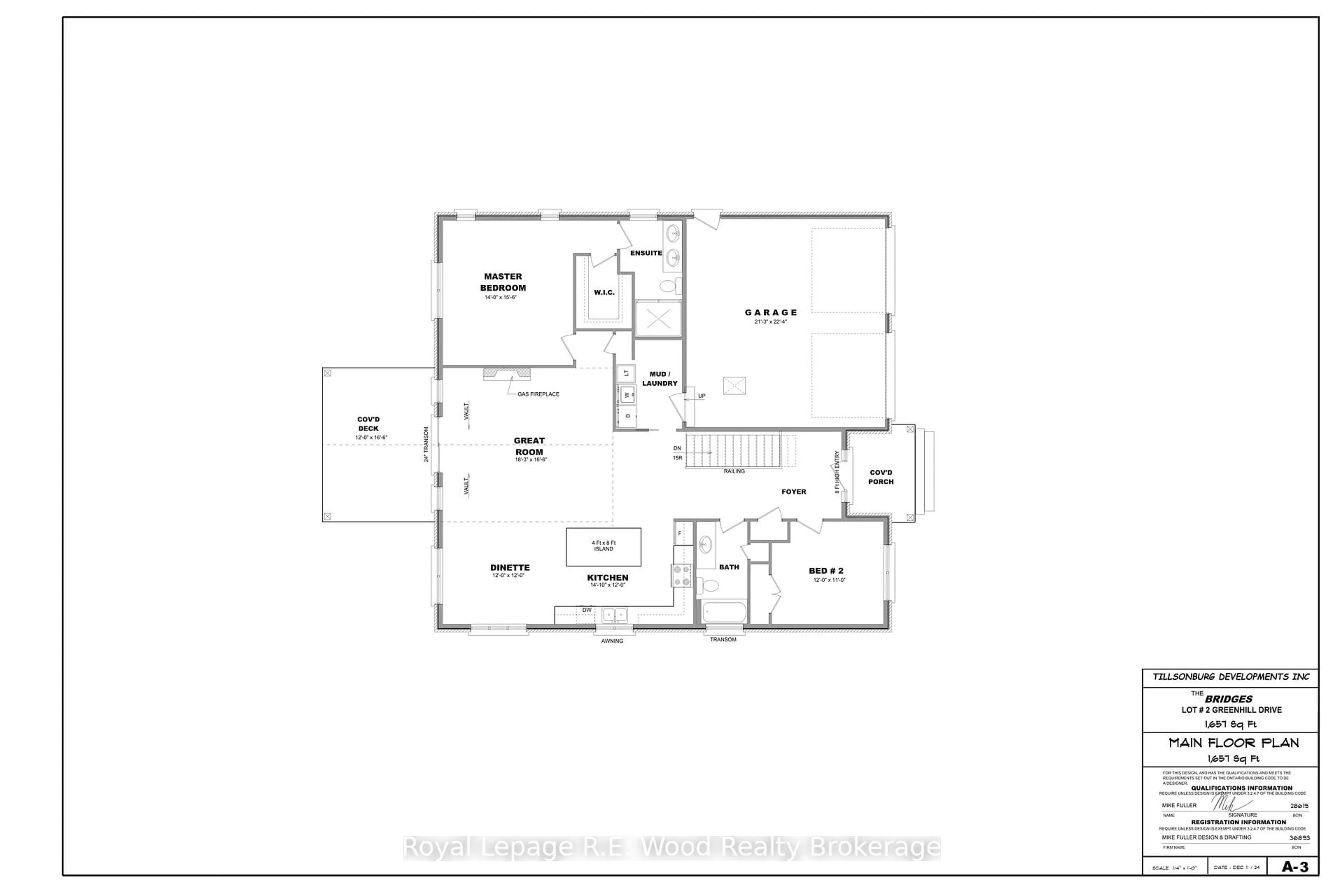 Floor plan for 29 Greenhill Dr, Tillsonburg Ontario N4G 0L4