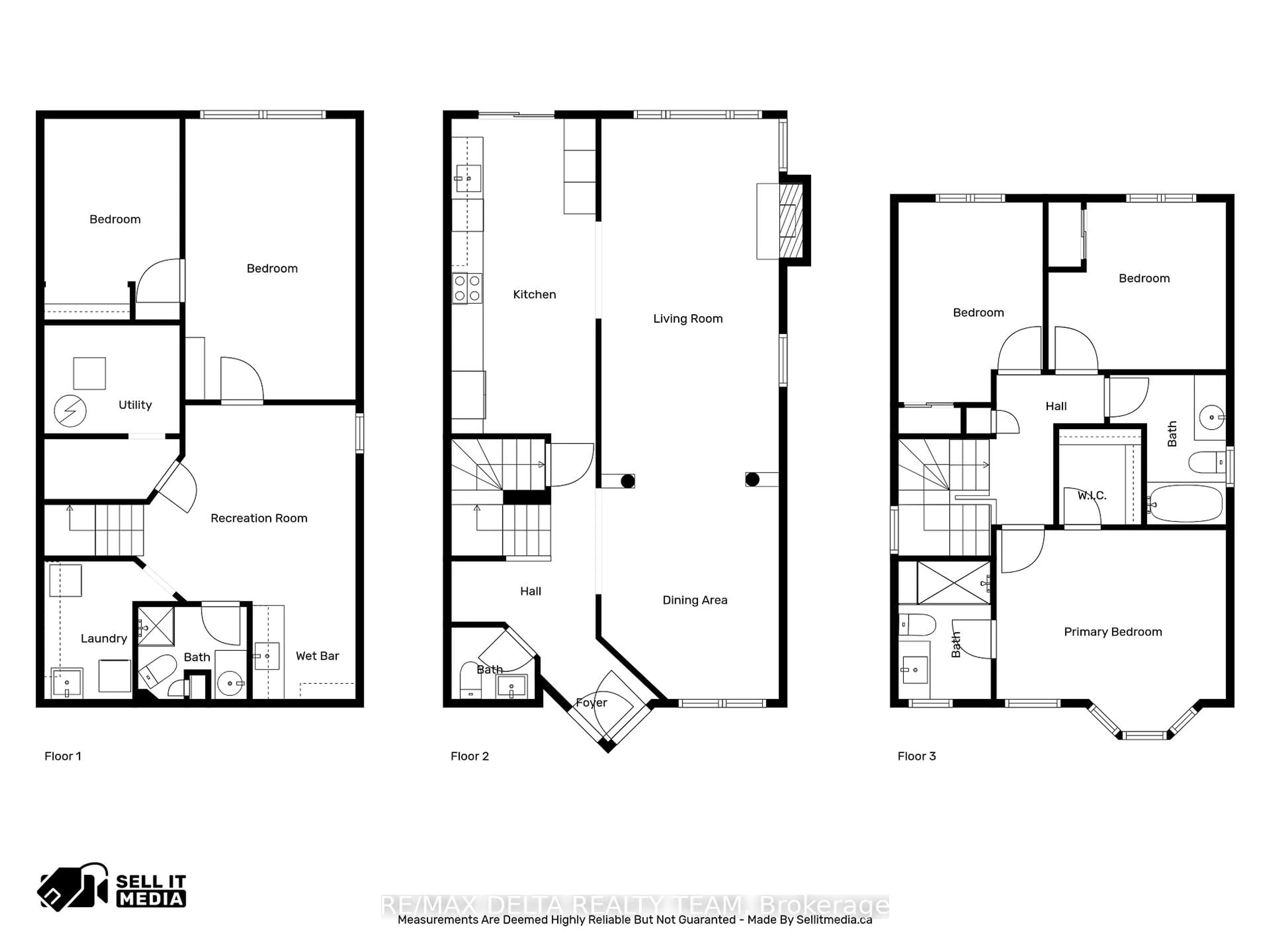 Floor plan for 18 LONGSHIRE Circ, Ottawa Ontario K2J 4K7