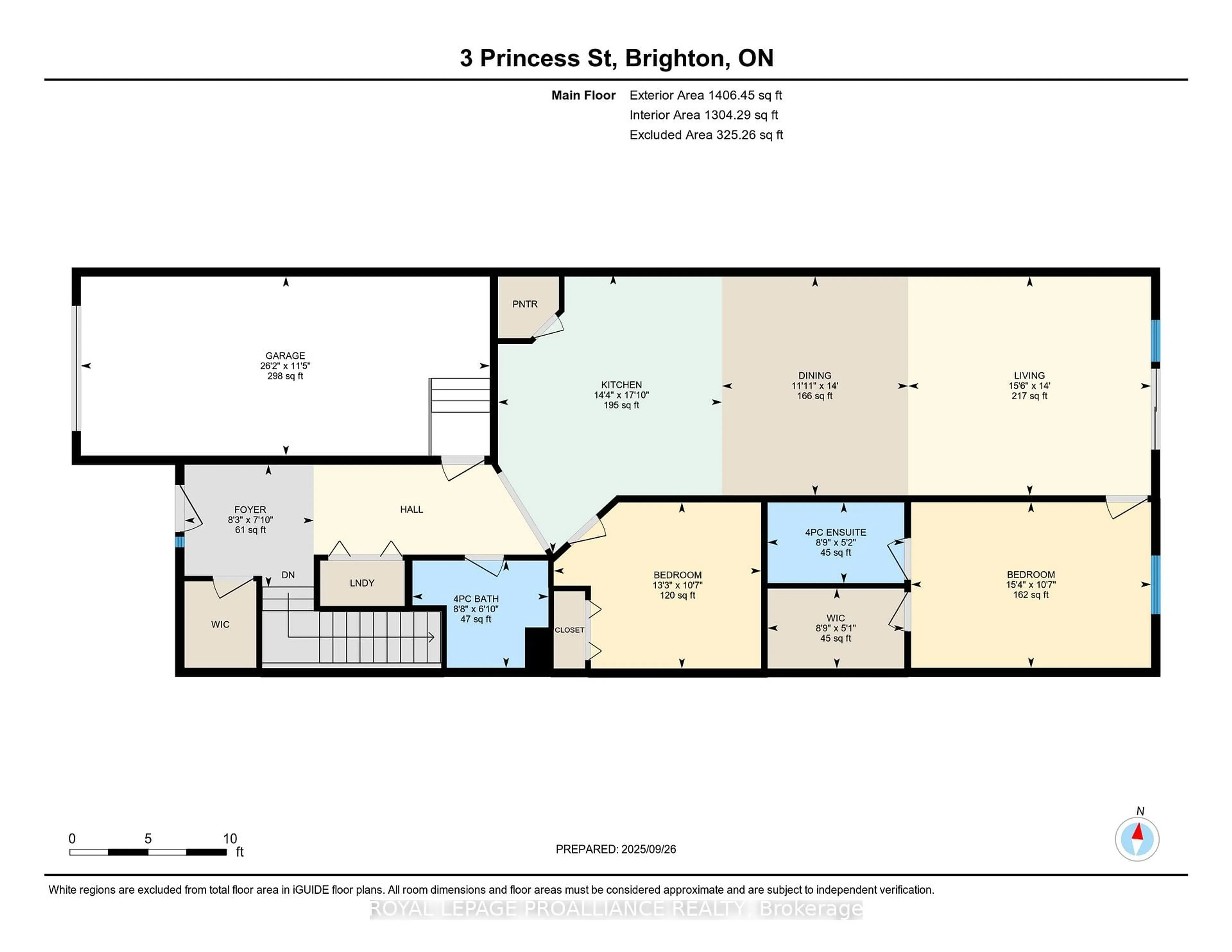 Floor plan for 3 Princess St, Brighton Ontario K0K 1H0