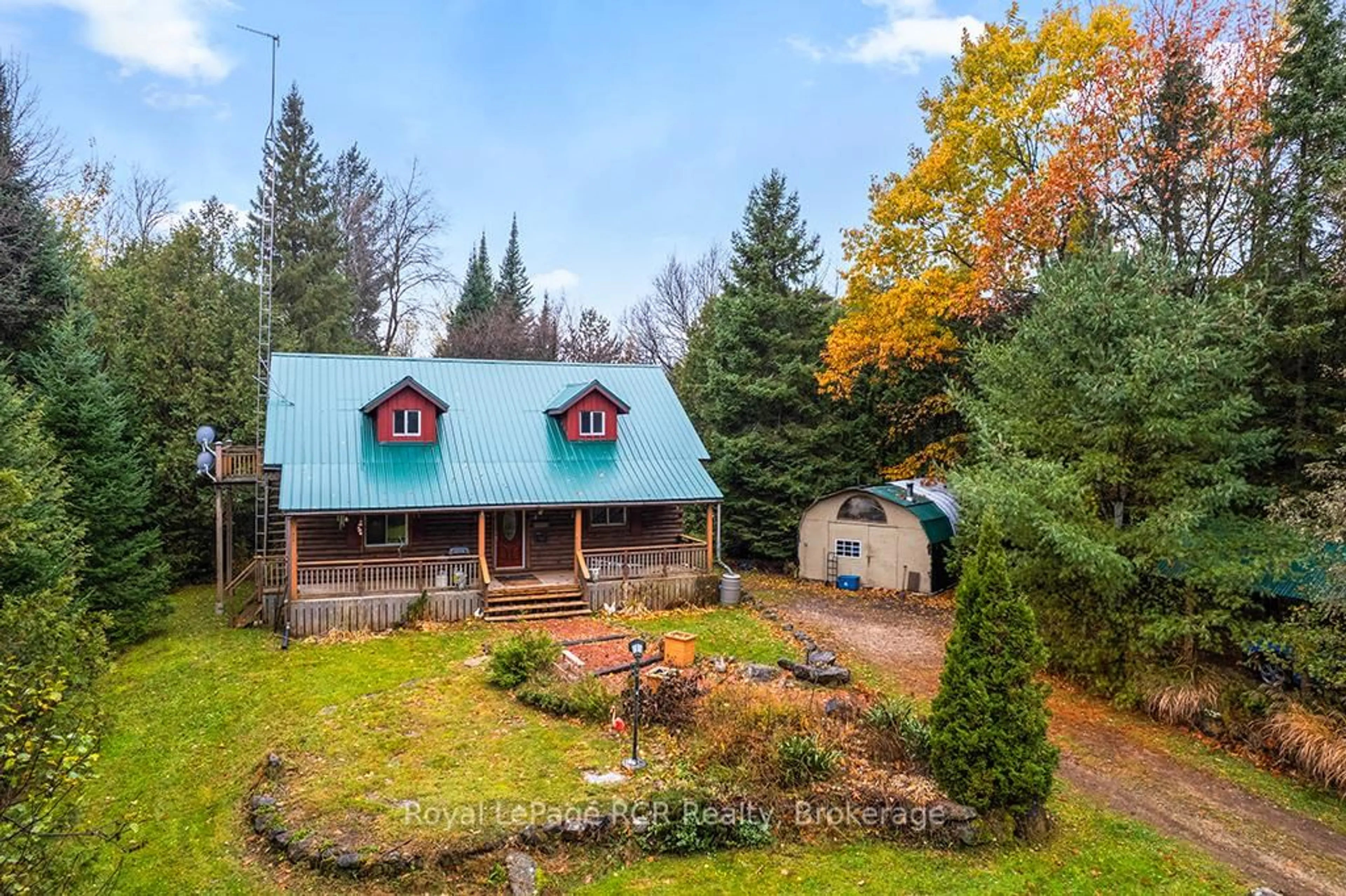 A pic from outside/outdoor area/front of a property/back of a property/a pic from drone, unknown for 132 Crawford Rd, Chatsworth Ontario N0H 1C0