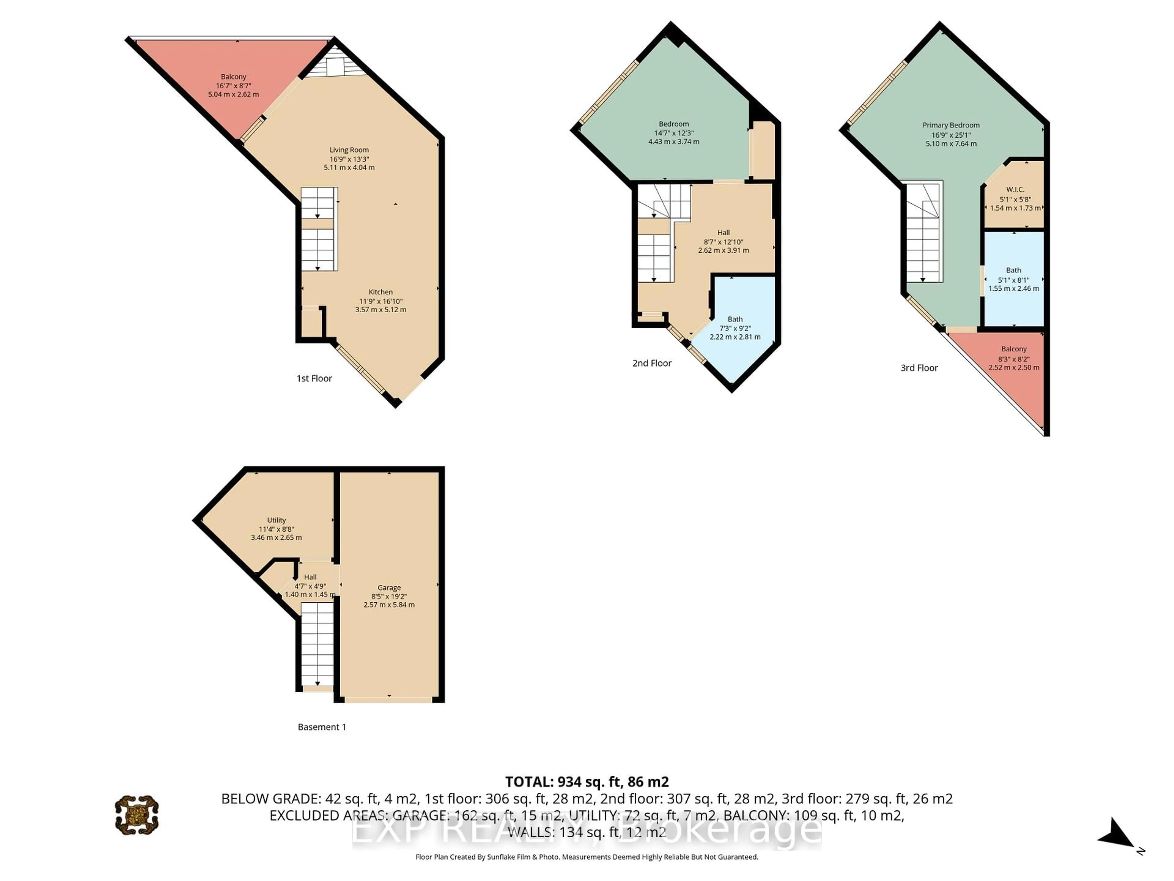 Floor plan for 518 Lisgar St #2, Ottawa Ontario K1R 5H5