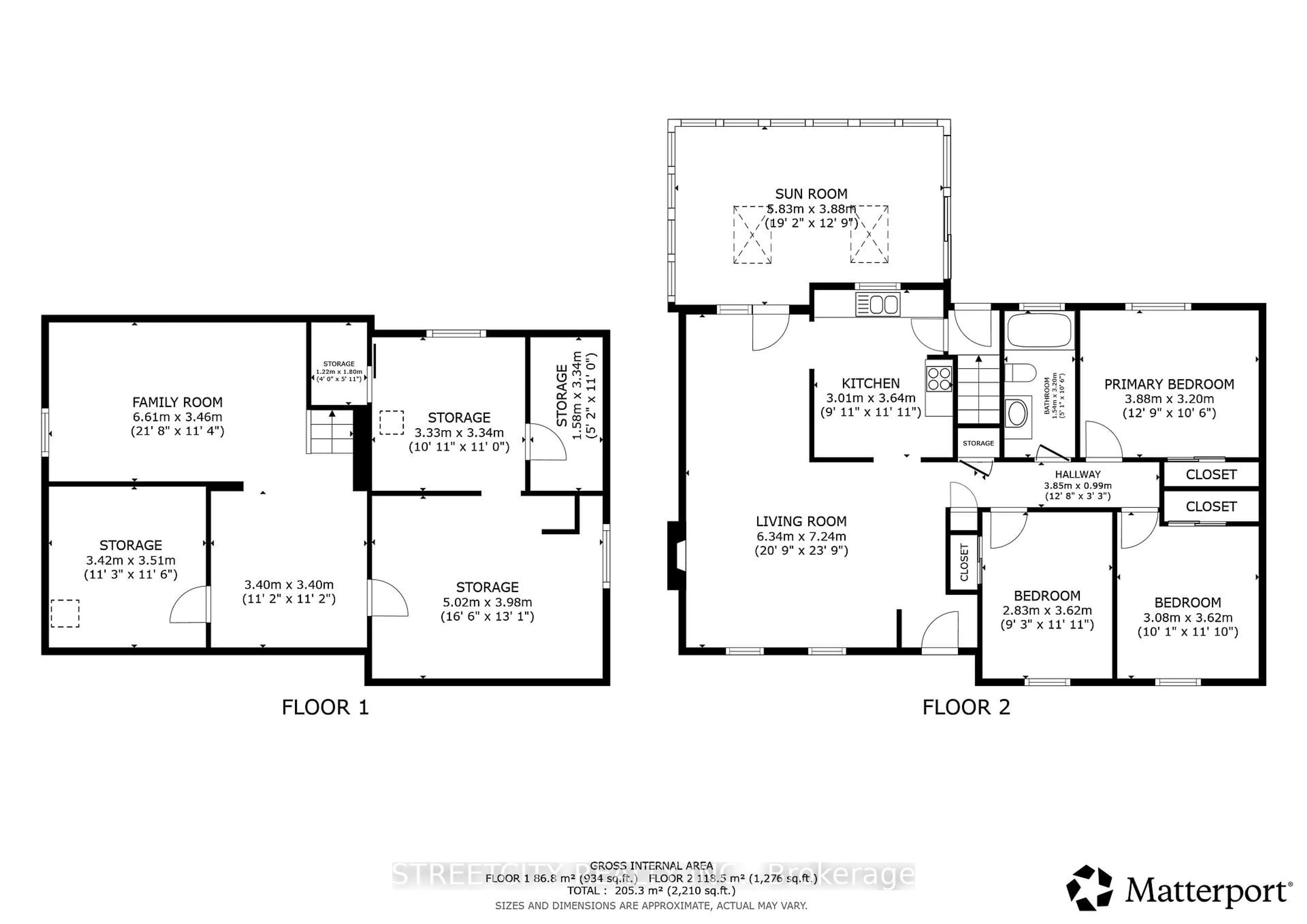 Floor plan for 159 Centre St, London South Ontario N6J 1T7
