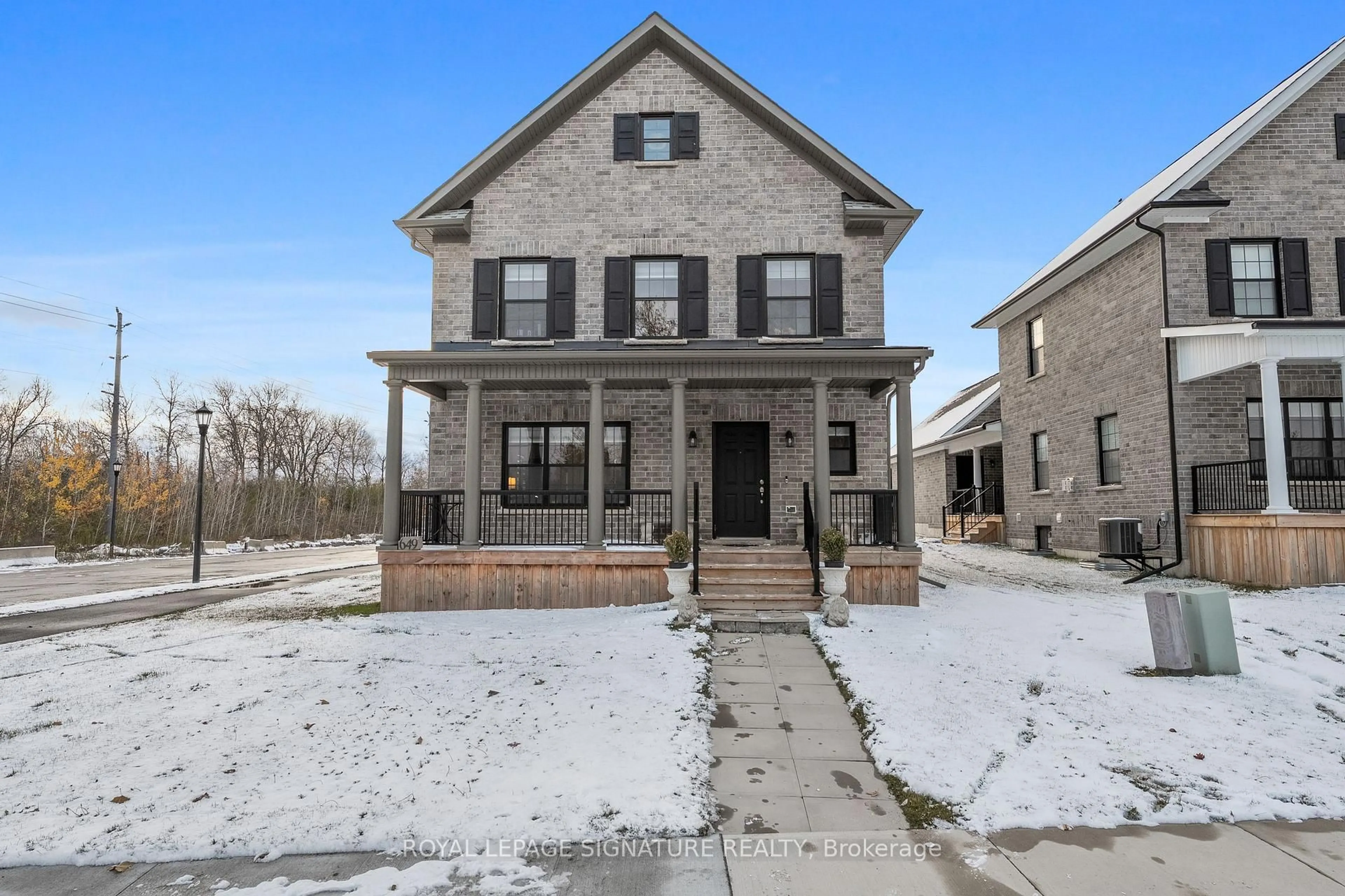 Home with brick exterior material, street for 649 Wilkins Gate, Cobourg Ontario K9A 1M9