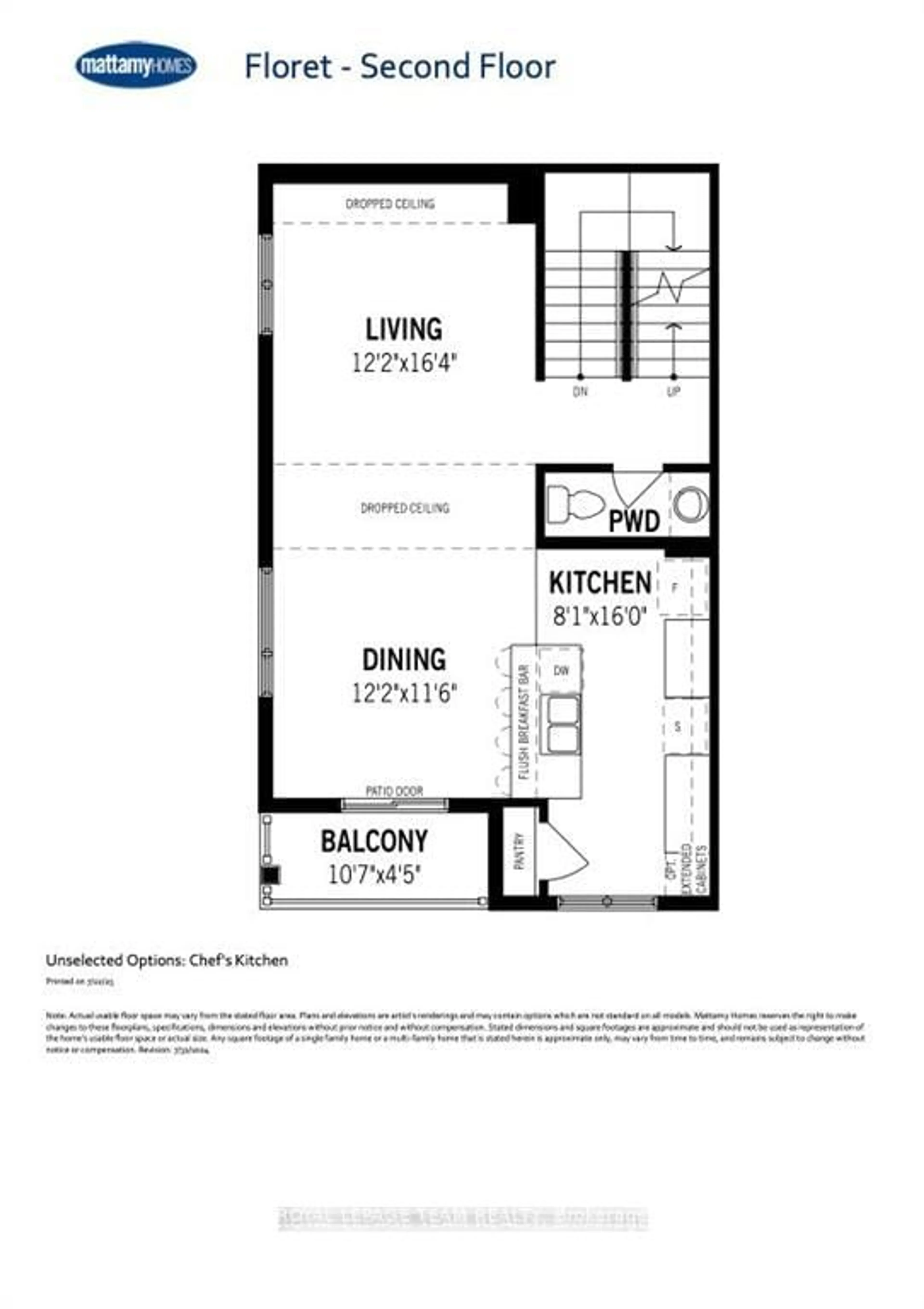 Floor plan for 107 Monty Private, North Grenville Ontario K0G 1J0