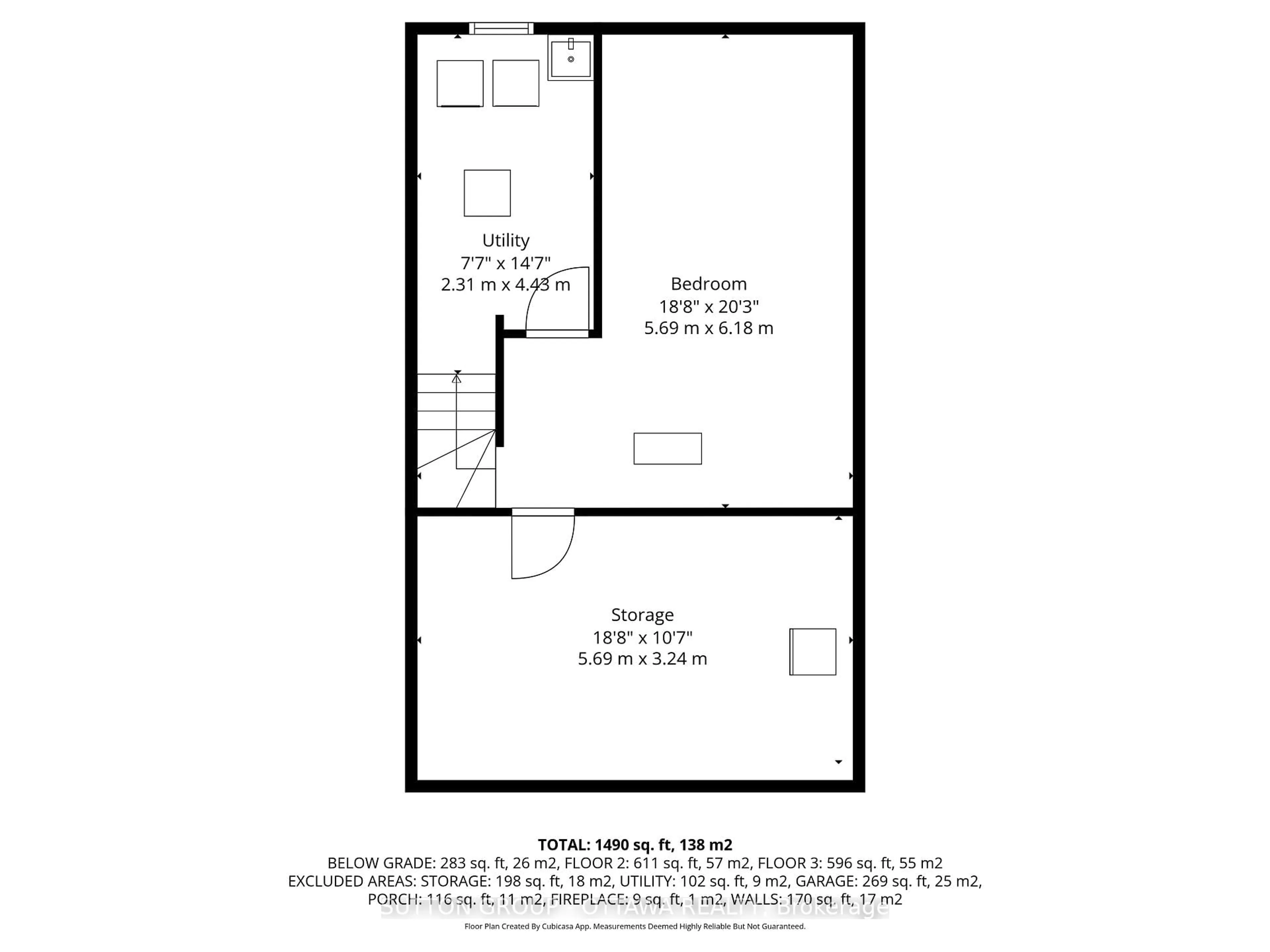 Floor plan for 10 Foxleigh Cres, Kanata Ontario K2M 1B5