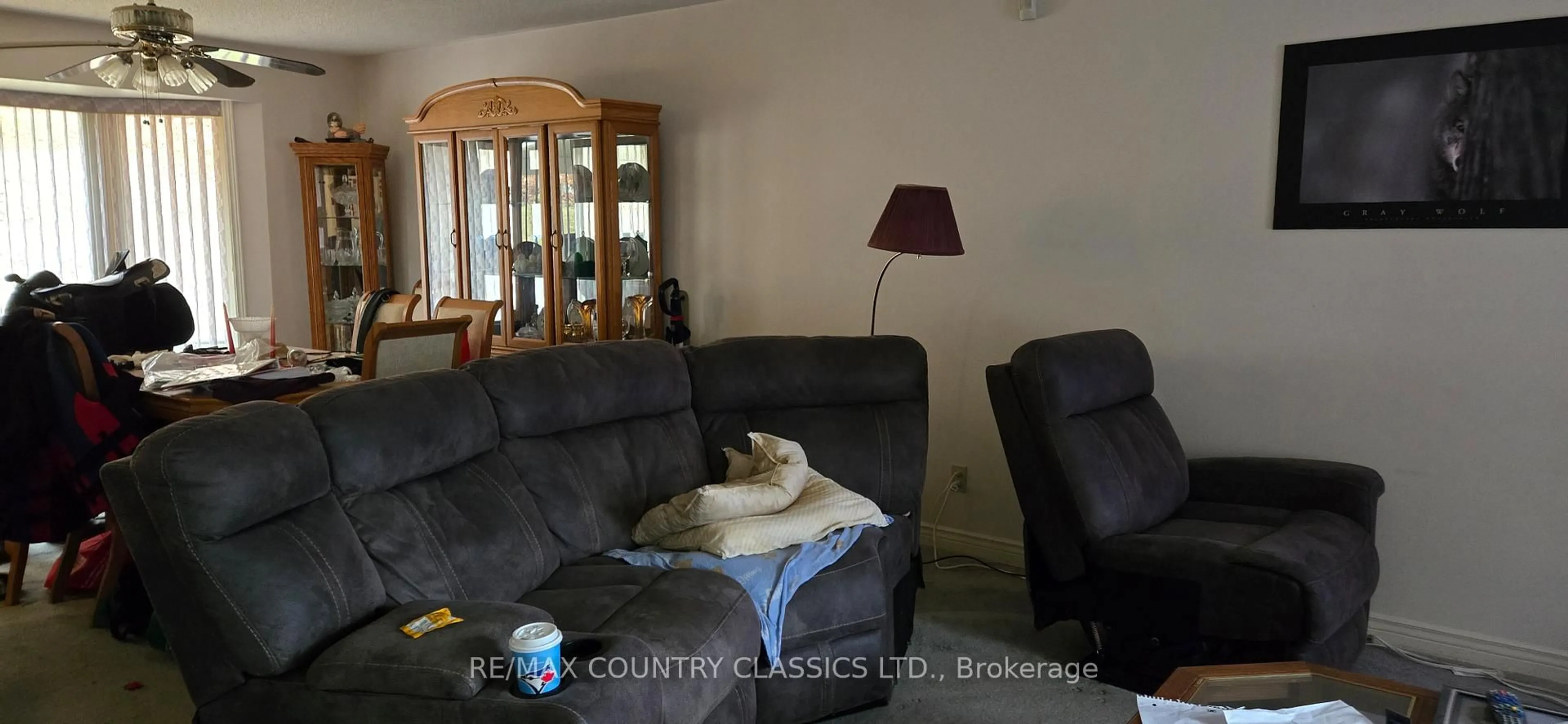 Living room with furniture, unknown for 29819 28 Highway, Bancroft Ontario K0L 1C0