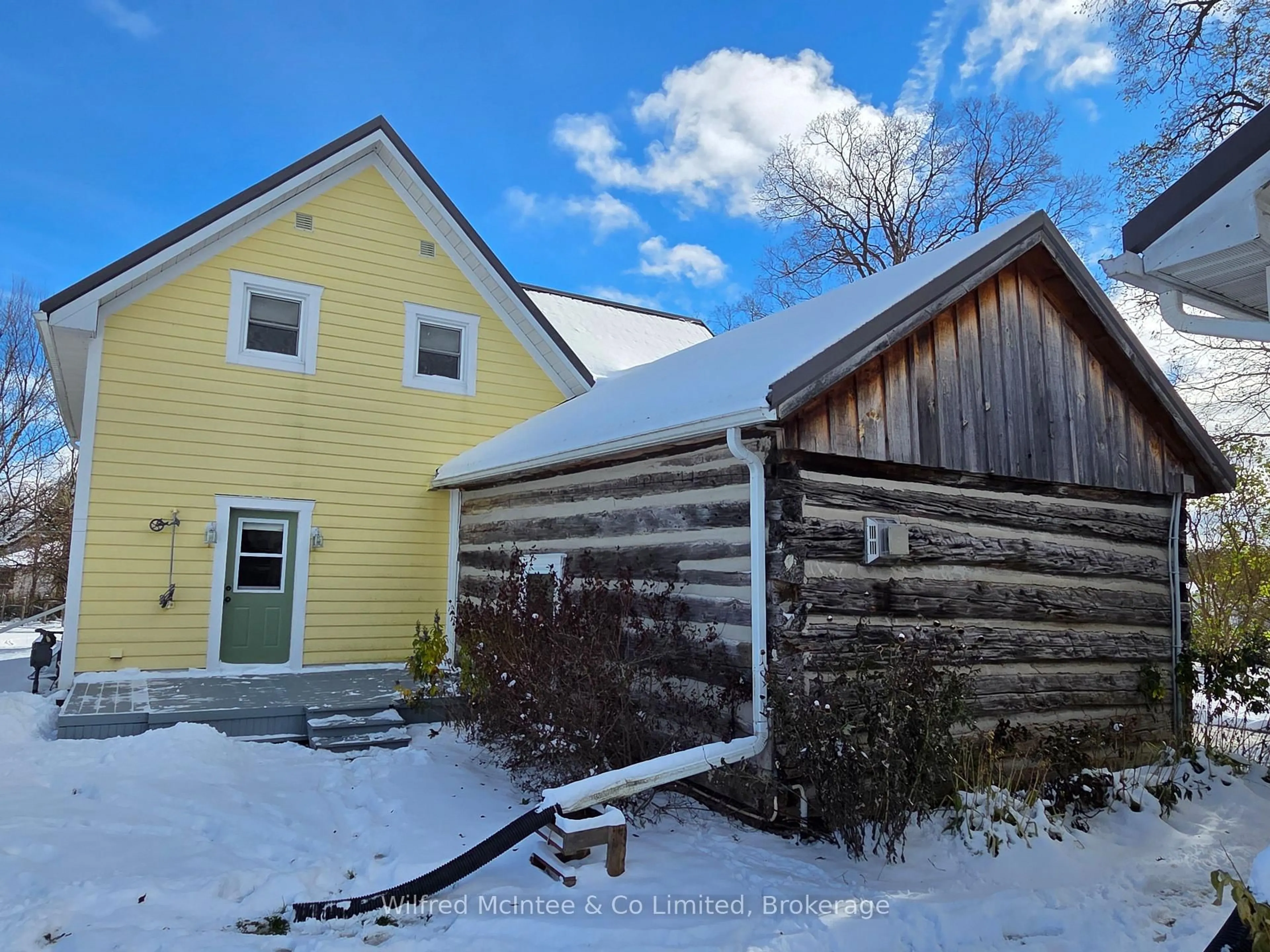 A pic from outside/outdoor area/front of a property/back of a property/a pic from drone, building for 318840 Grey Rd 1, Georgian Bluffs Ontario N4K 5N4