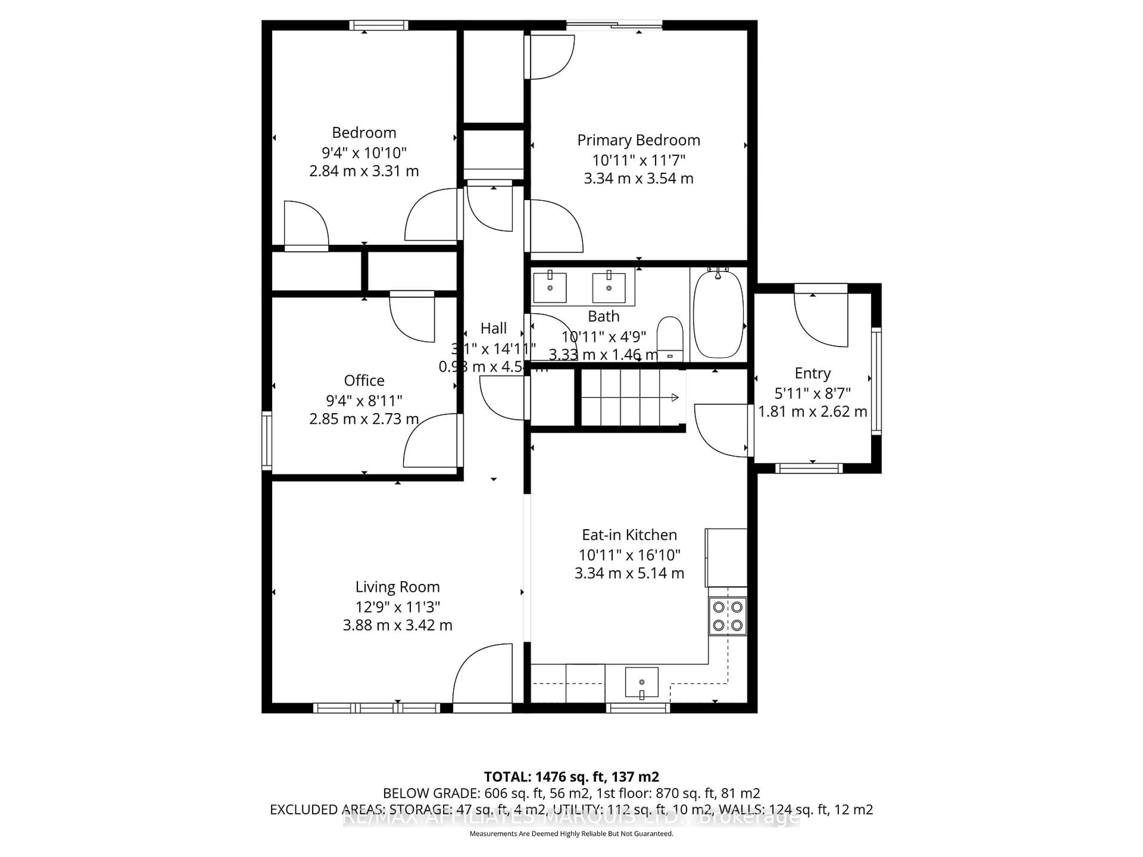 Floor plan for 24 Bethune Ave, South Stormont Ontario K0C 1P0
