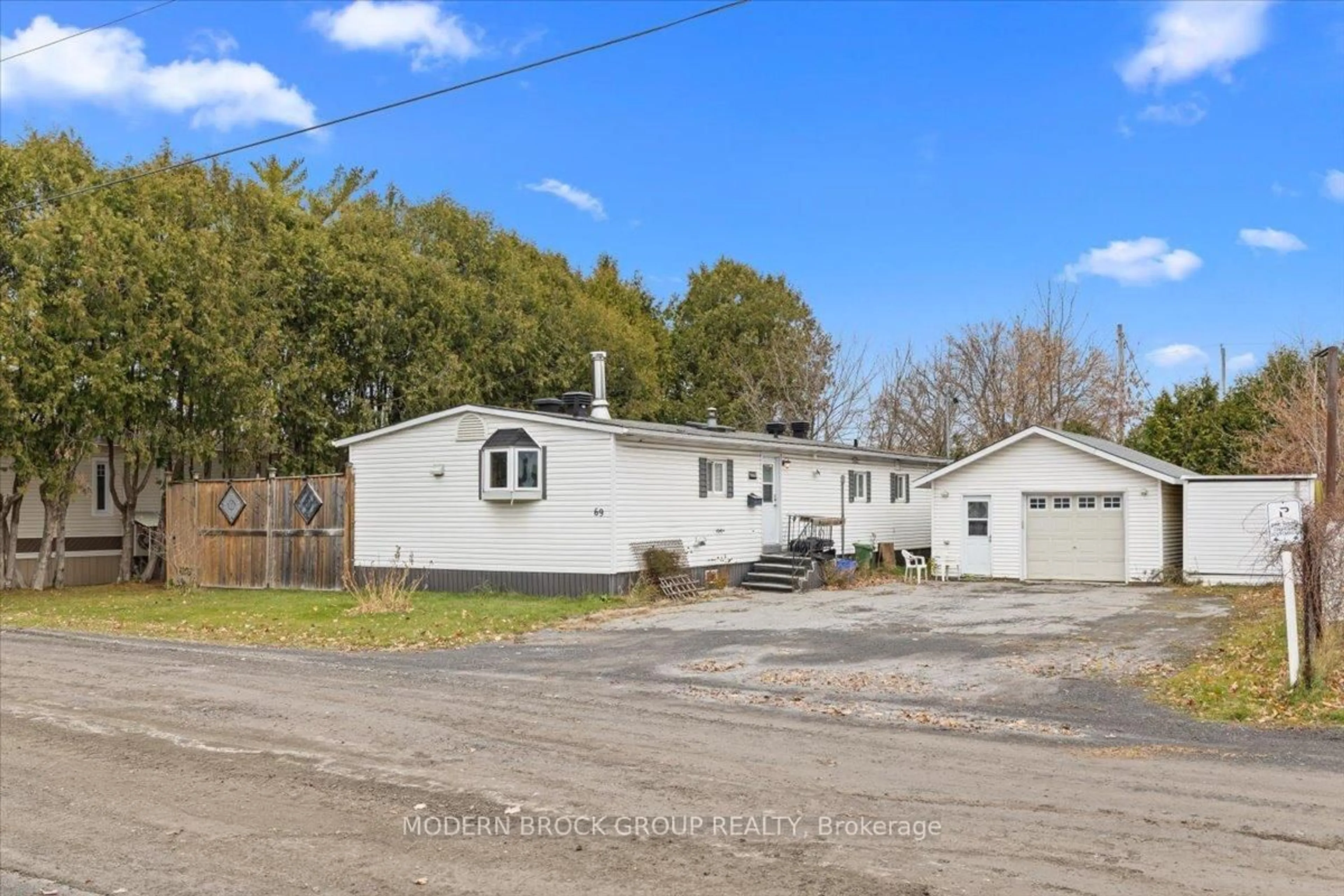 A pic from outside/outdoor area/front of a property/back of a property/a pic from drone, street for 3535 St. Joseph Blvd #69, Orleans Ontario K4A 0Z6