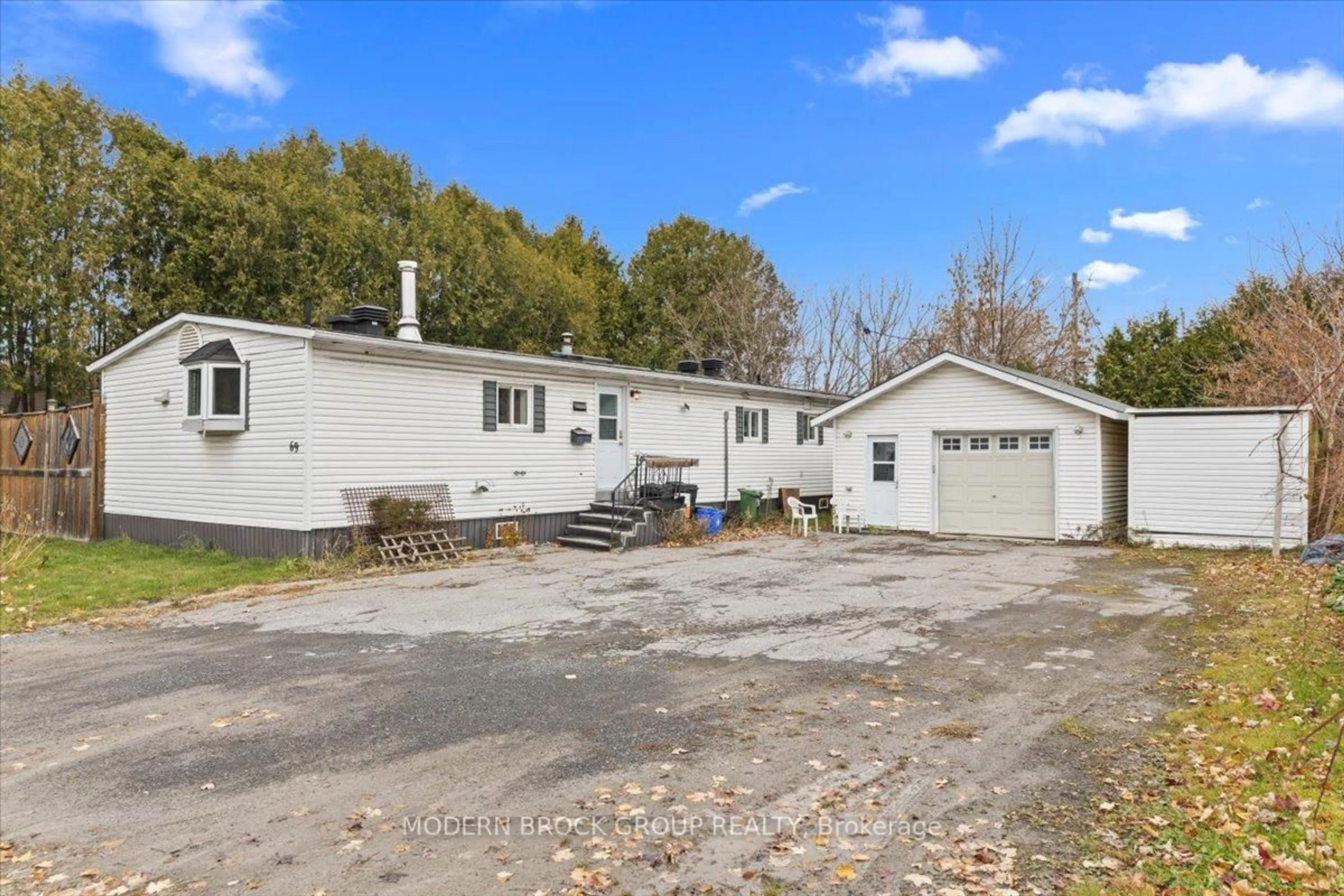 A pic from outside/outdoor area/front of a property/back of a property/a pic from drone, street for 3535 St. Joseph Blvd #69, Orleans Ontario K4A 0Z6