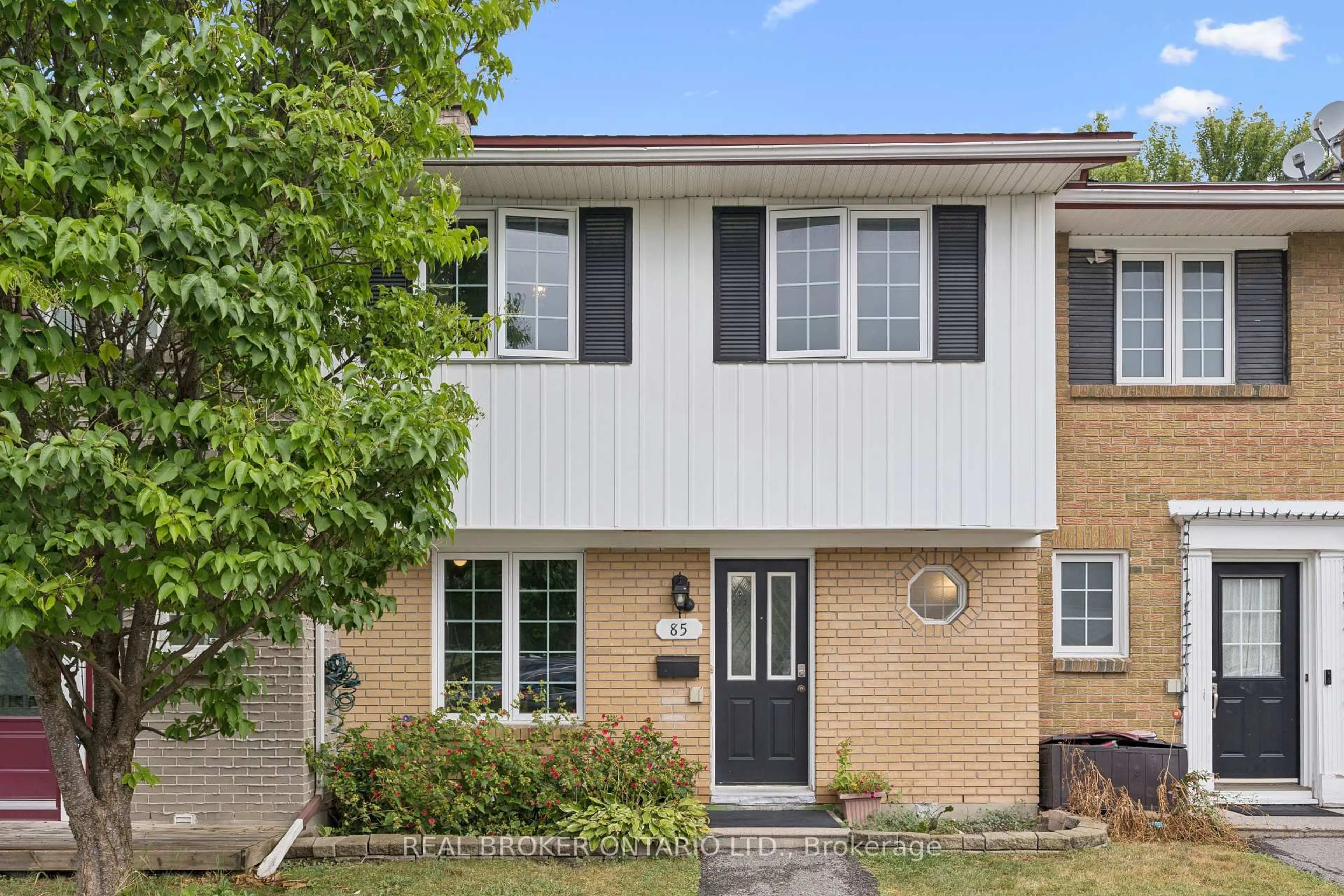 Home with brick exterior material, street for 85 Monterey Dr, Ottawa Ontario K2H 7A9