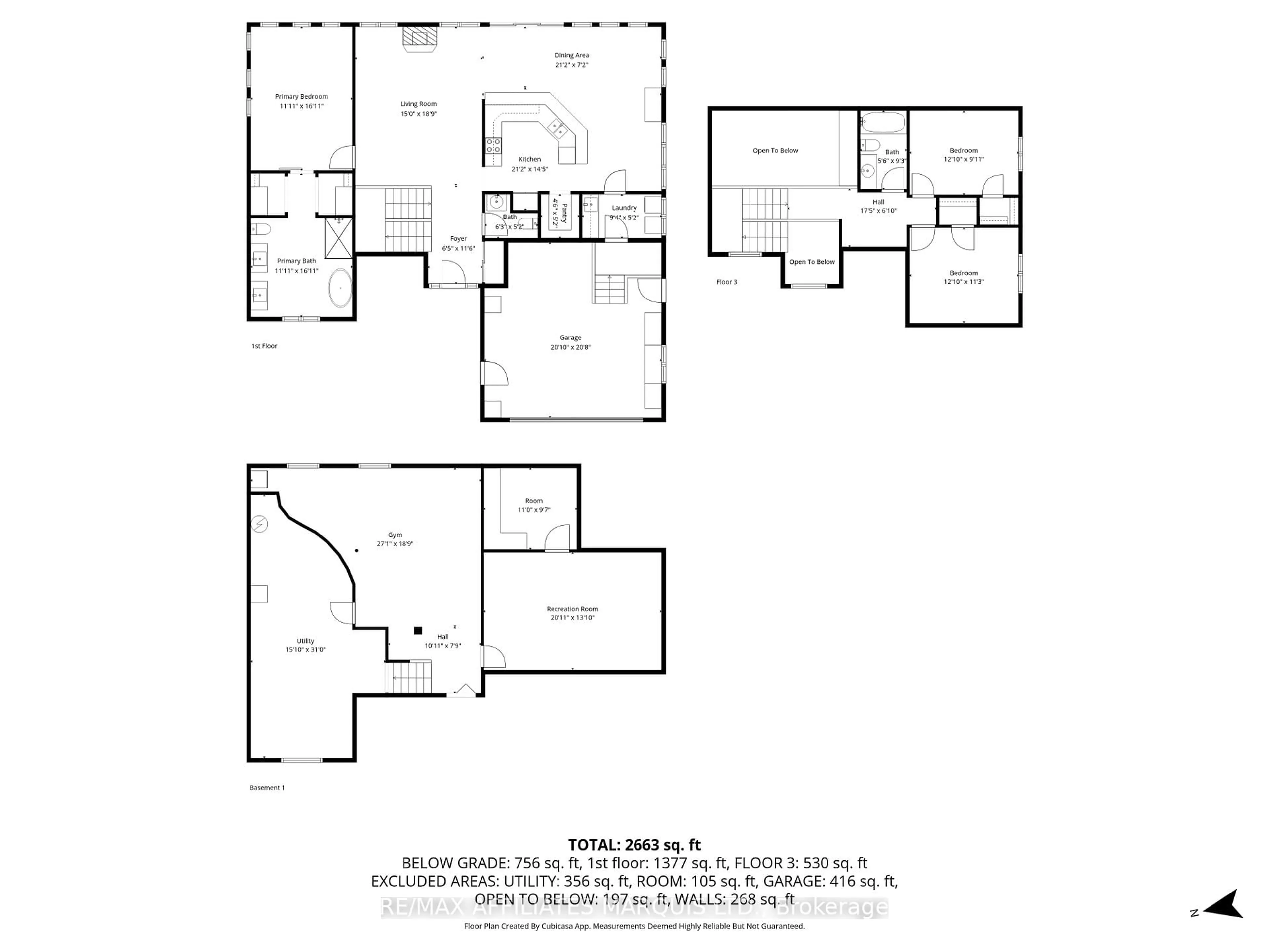 Floor plan for 17630 Cameron Rd, South Stormont Ontario K0C 2A0