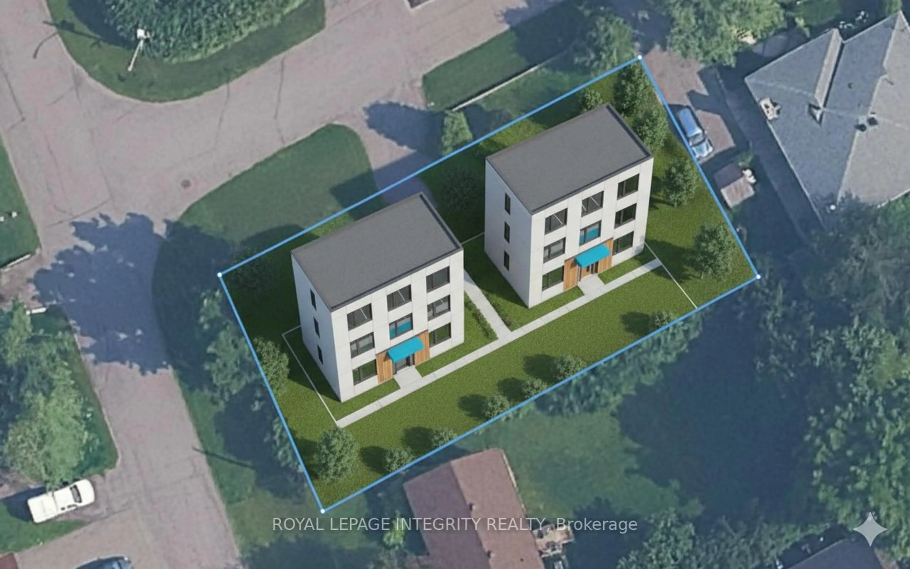 A pic from outside/outdoor area/front of a property/back of a property/a pic from drone, building for 176 OAKRIDGE Blvd, Ottawa Ontario K2G 2V2