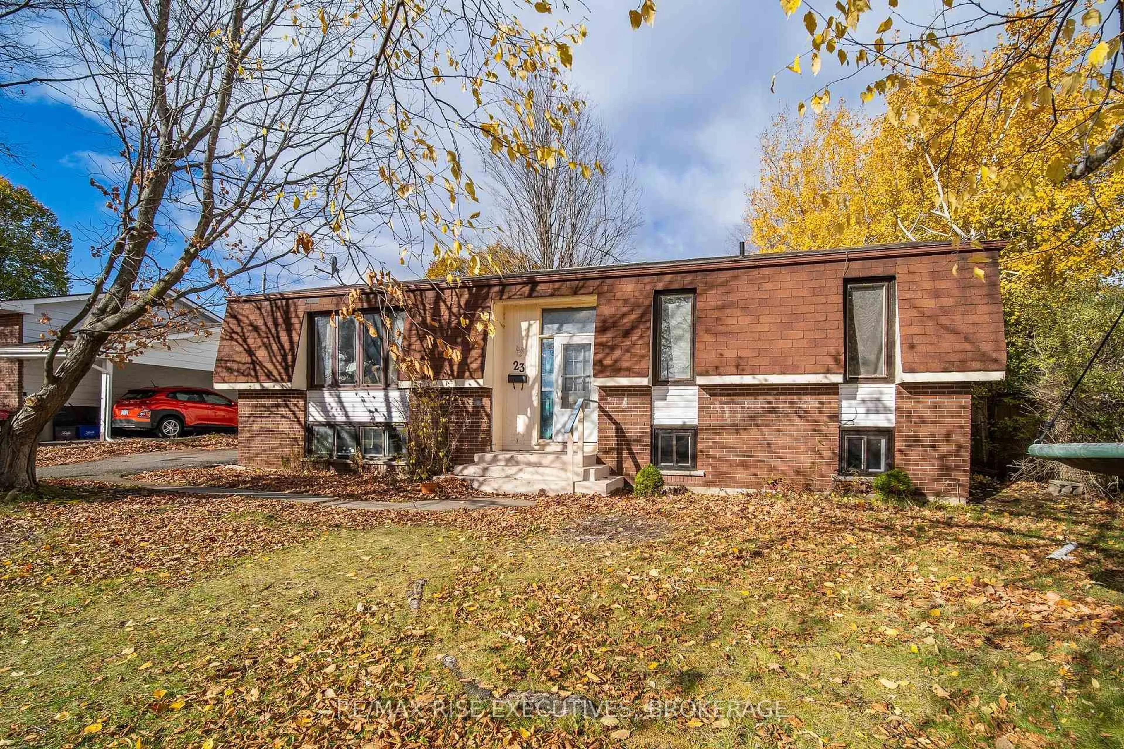 Home with brick exterior material, street for 23 Huff Ave, Loyalist Ontario K7N 1S5