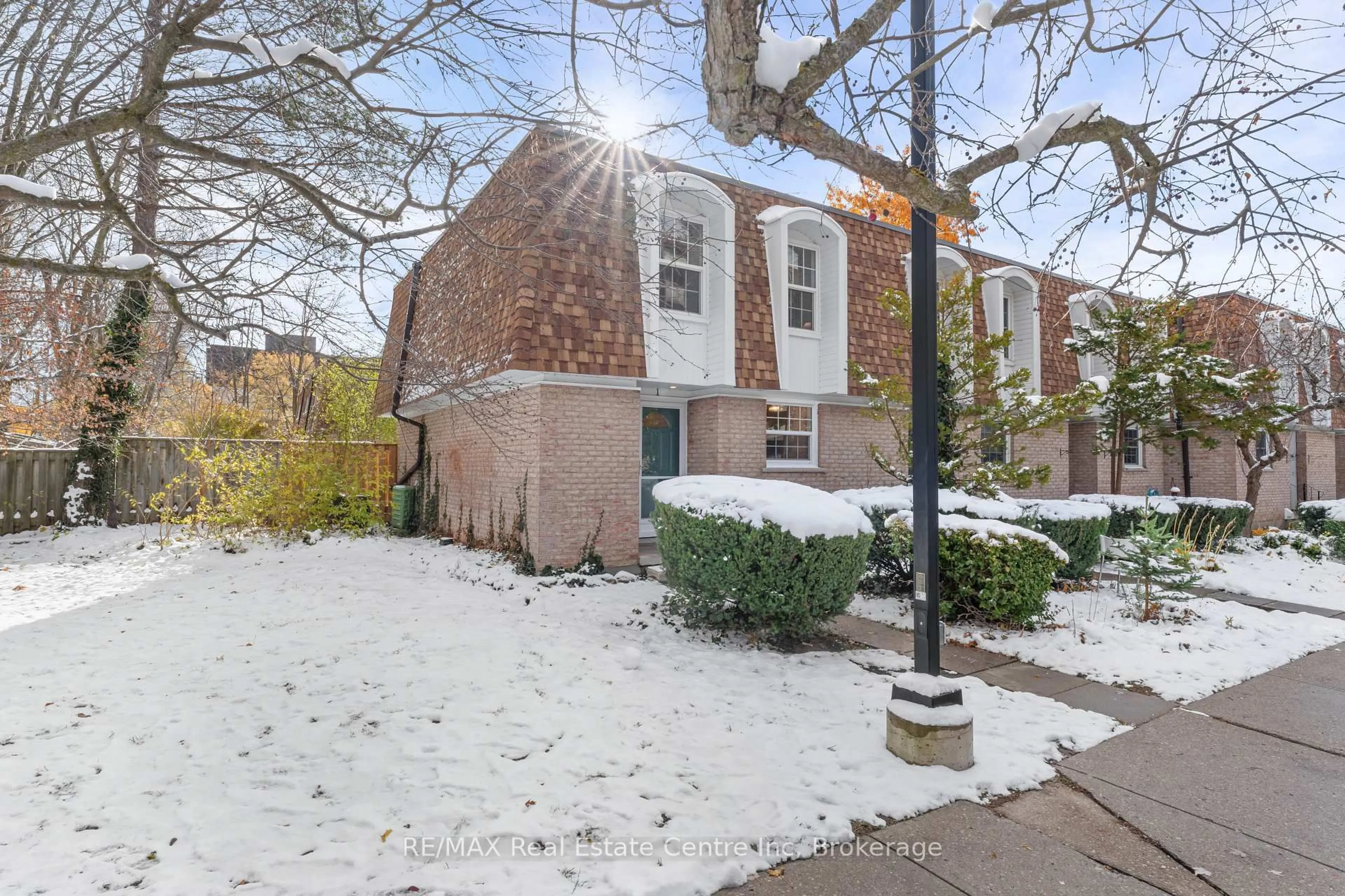 Home with brick exterior material, street for 383 Edinburgh Rd ##1, Guelph Ontario N1G 2K7