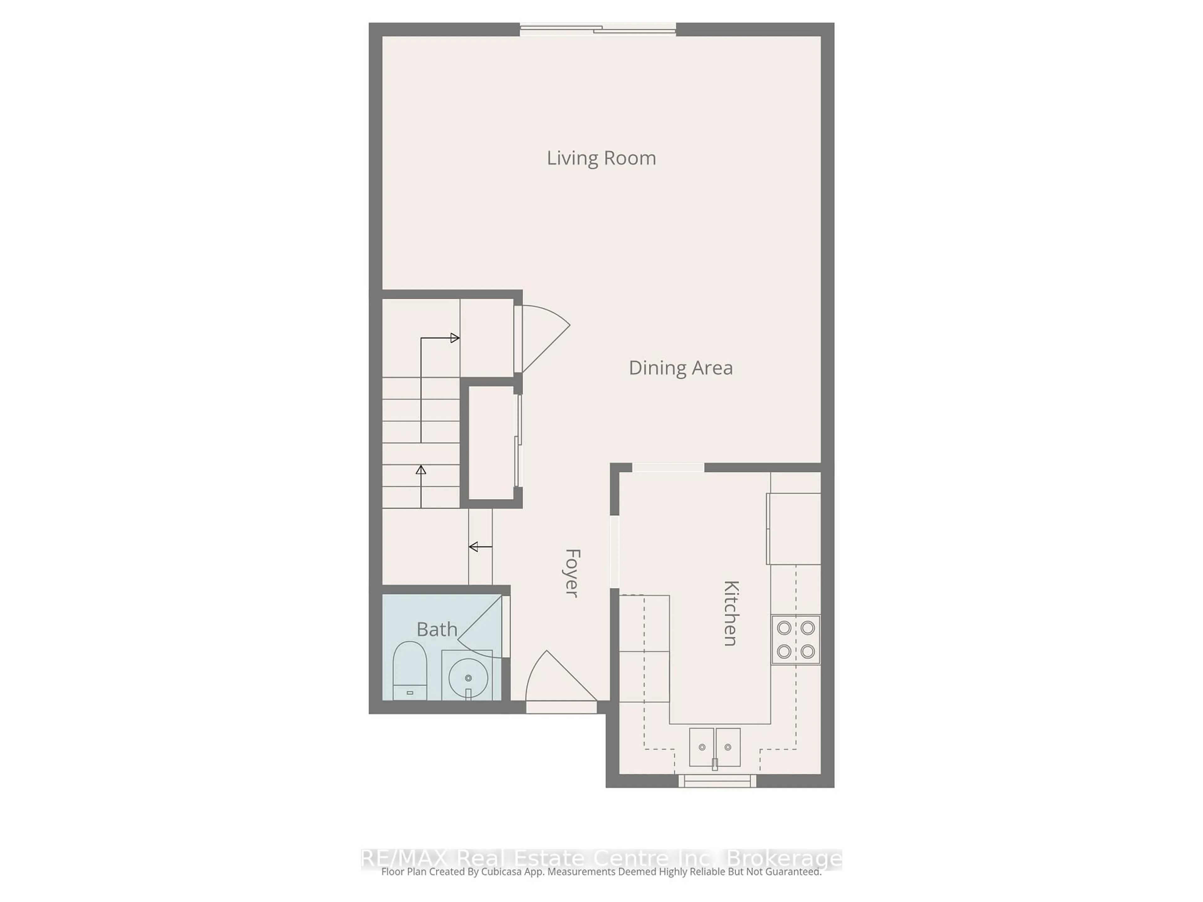Floor plan for 383 Edinburgh Rd ##1, Guelph Ontario N1G 2K7