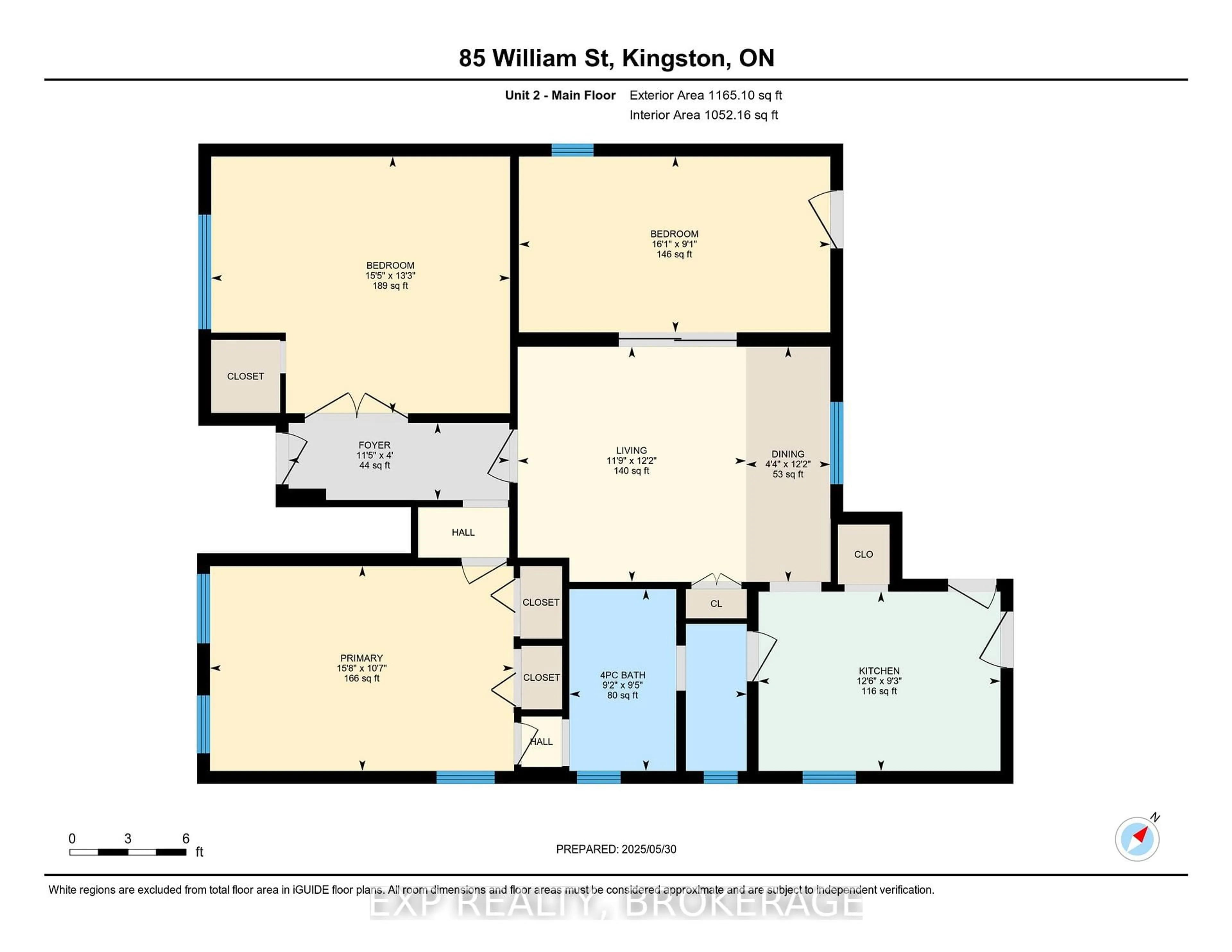 Floor plan for 85 WILLIAM St, Kingston Ontario K7L 2C6