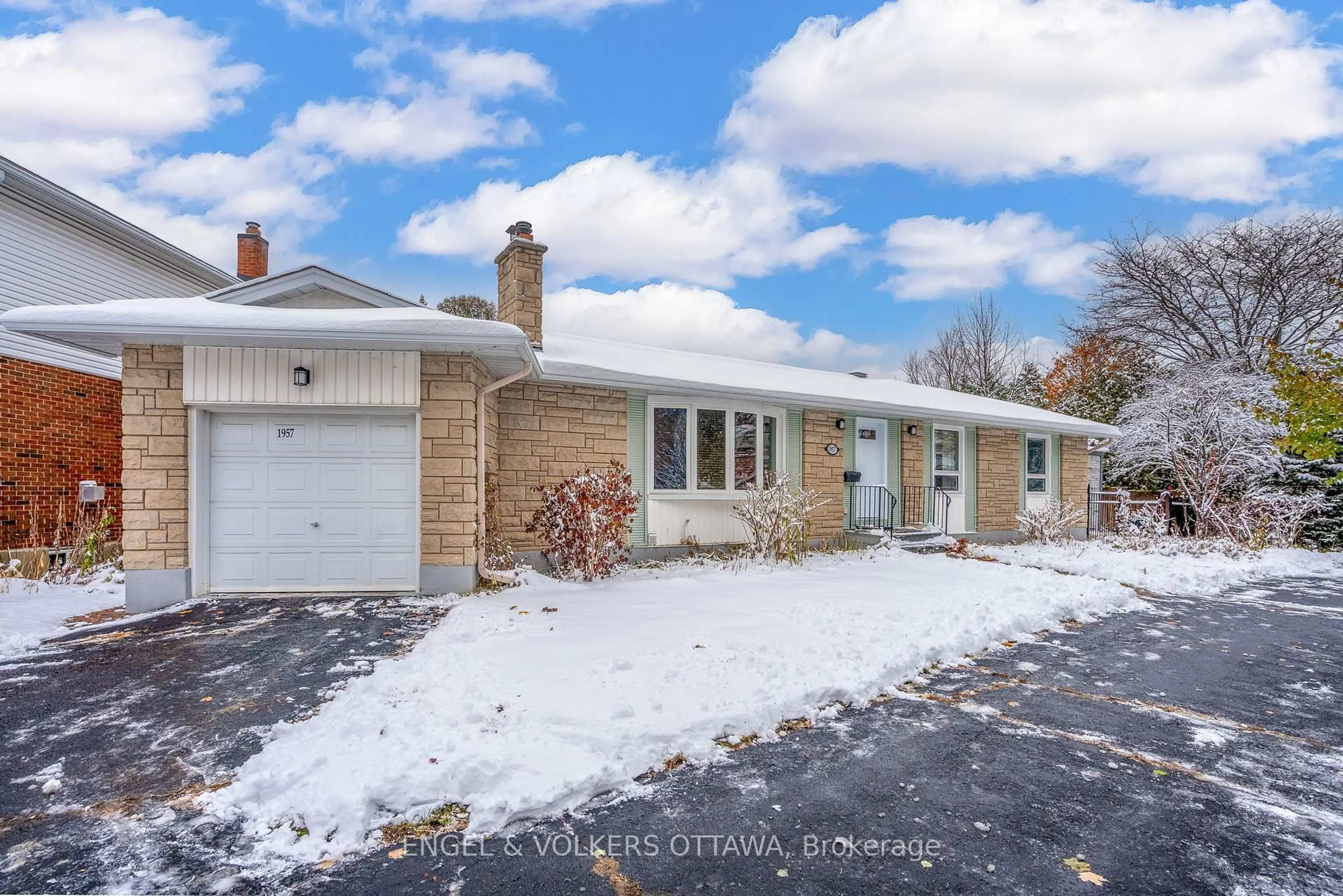 Home with brick exterior material, street for 1957 Sharel Dr, Ottawa Ontario K1H 6W3